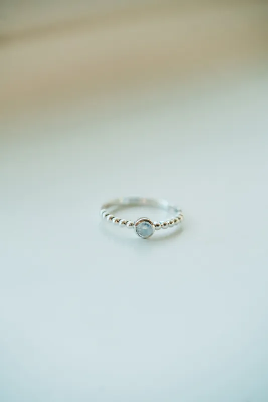 Chanel Ring | Moonstone sold by Goldie Lew