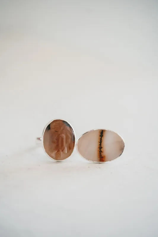 Kimber Ring | #7 | Scenic Agate - FINAL SALE sold by Goldie Lew