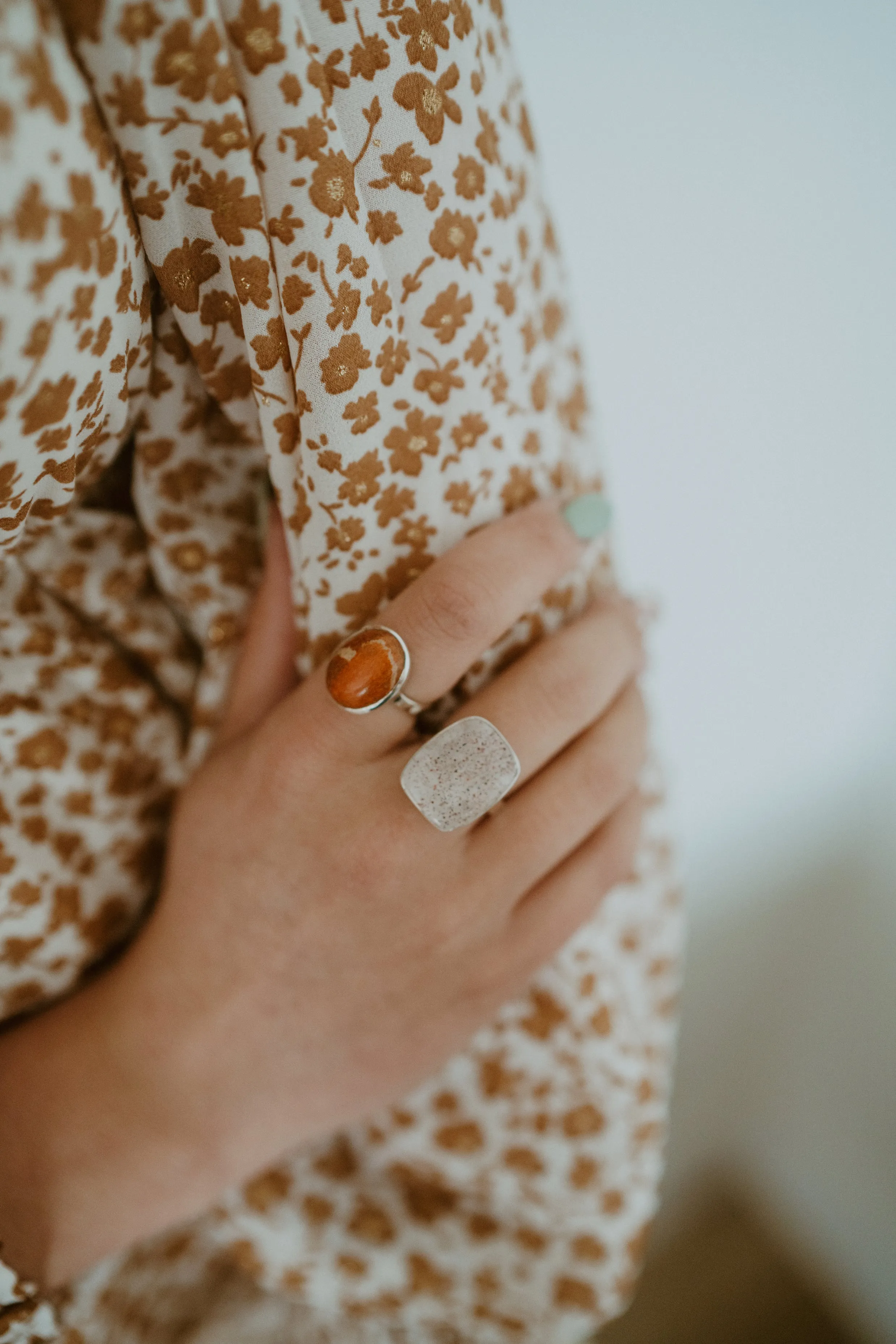 Linden Ring | Sponge Coral sold by Goldie Lew product image thumbnail 3