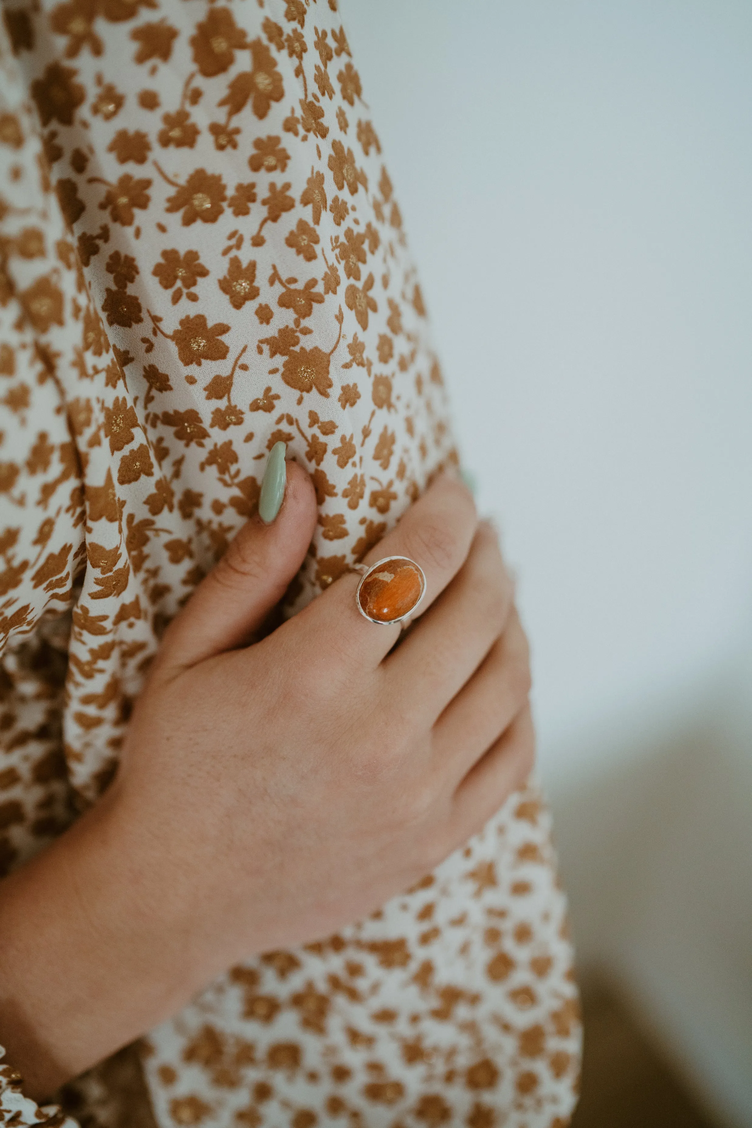 Linden Ring | Sponge Coral sold by Goldie Lew product image thumbnail 4