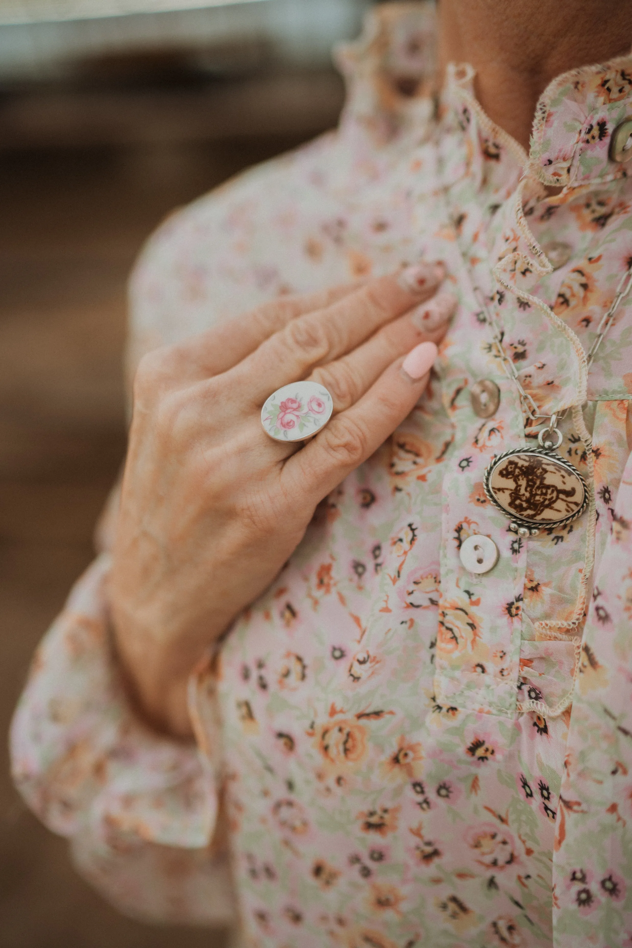 Norene Ring sold by Goldie Lew product image thumbnail 2