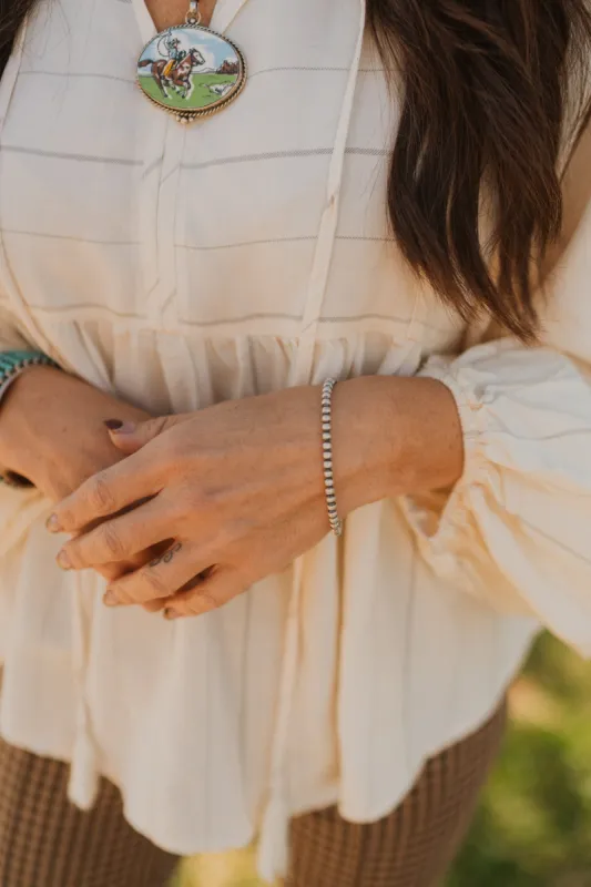 Myla Bracelet | 4 mm sold by Goldie Lew