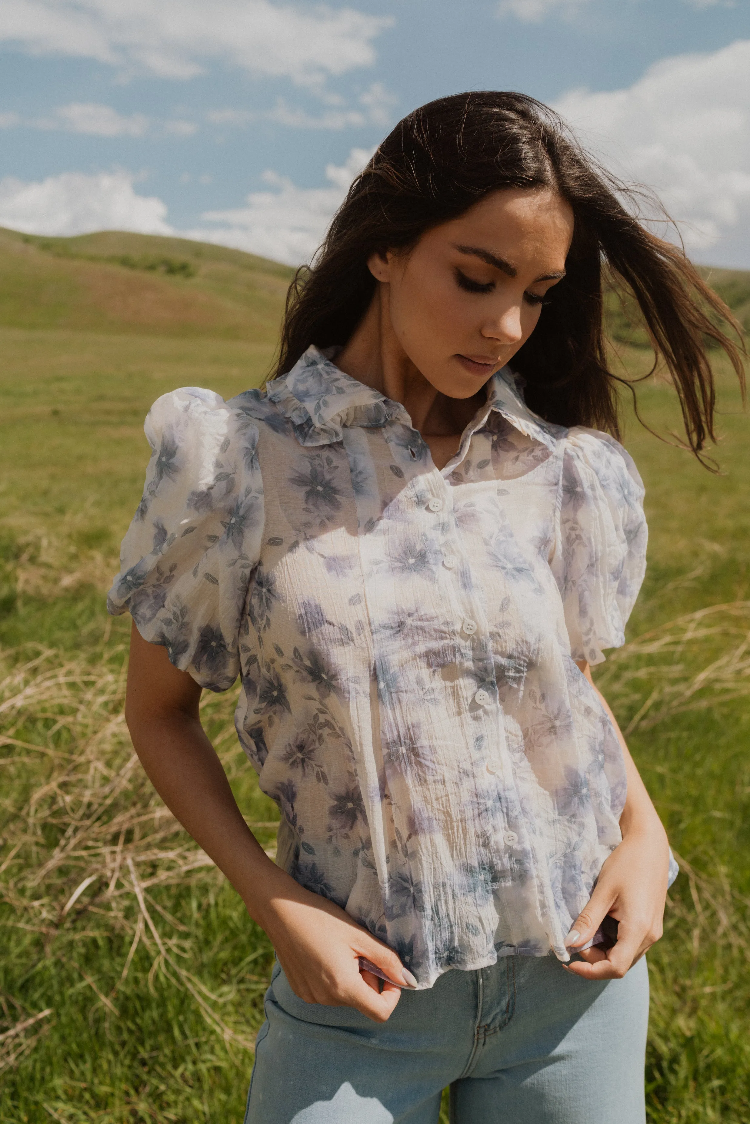 Lilia Blouse sold by Goldie Lew