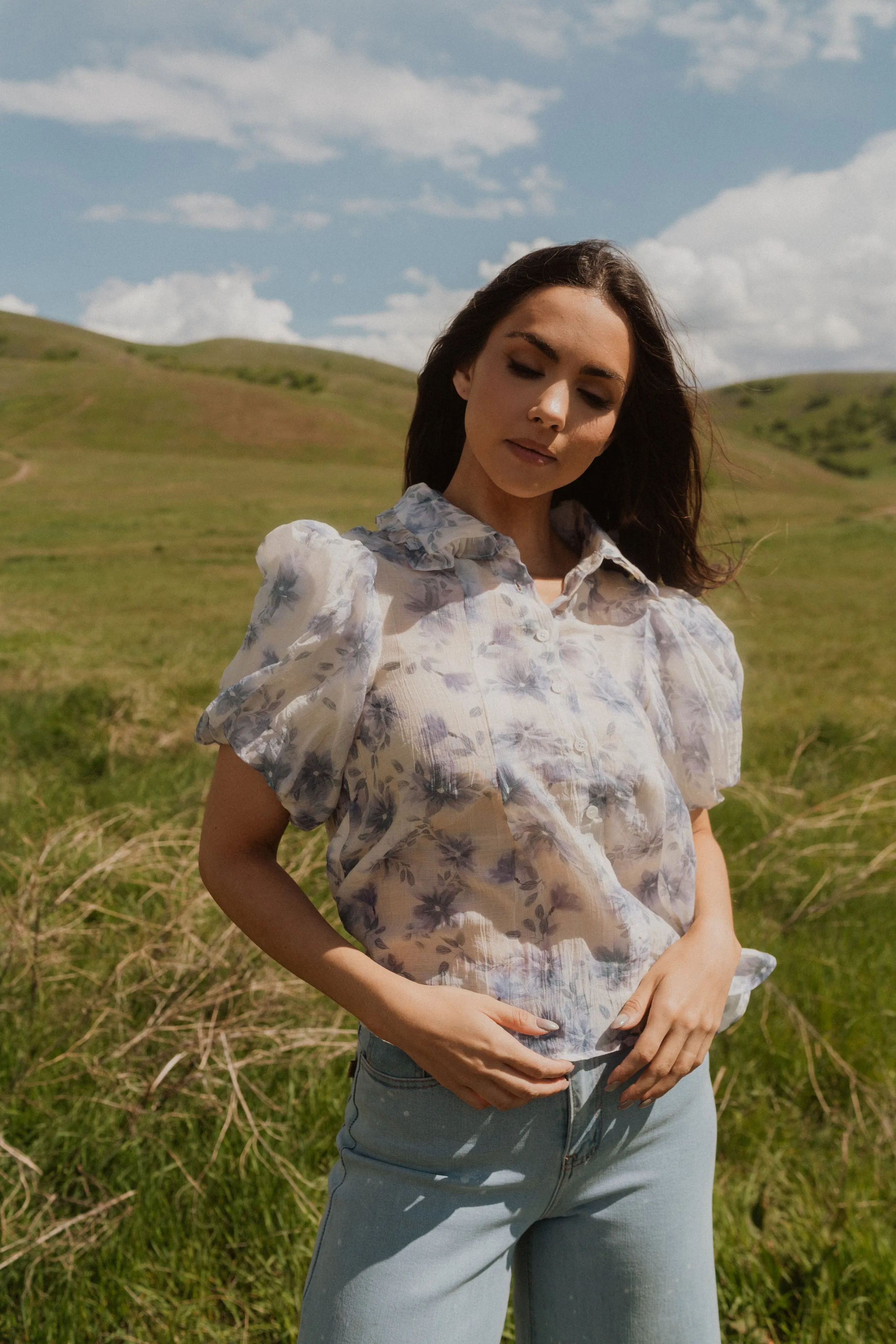 Lilia Blouse sold by Goldie Lew product image thumbnail 5