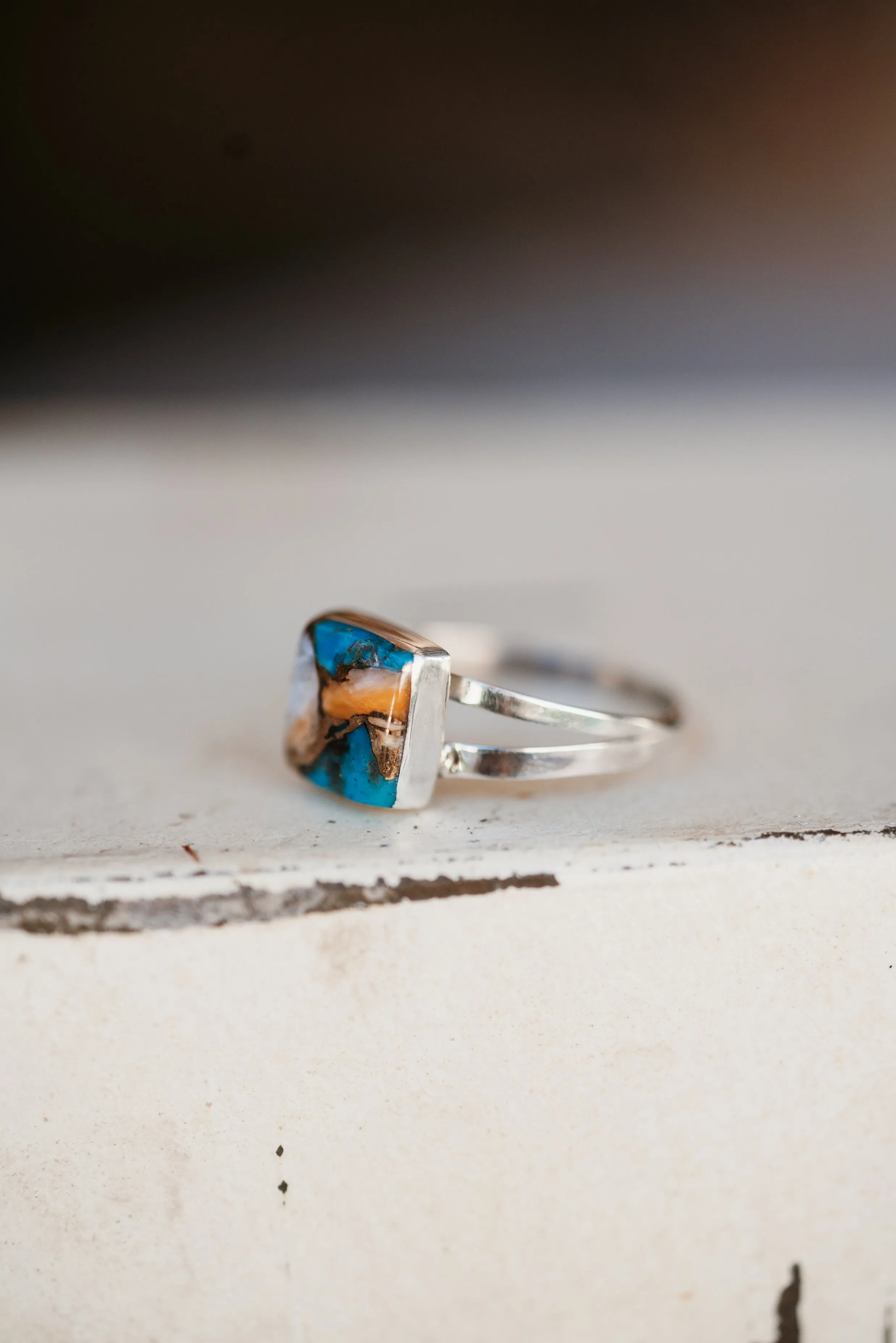 Glory Ring | Spiny Turquoise sold by Goldie Lew product image thumbnail 2