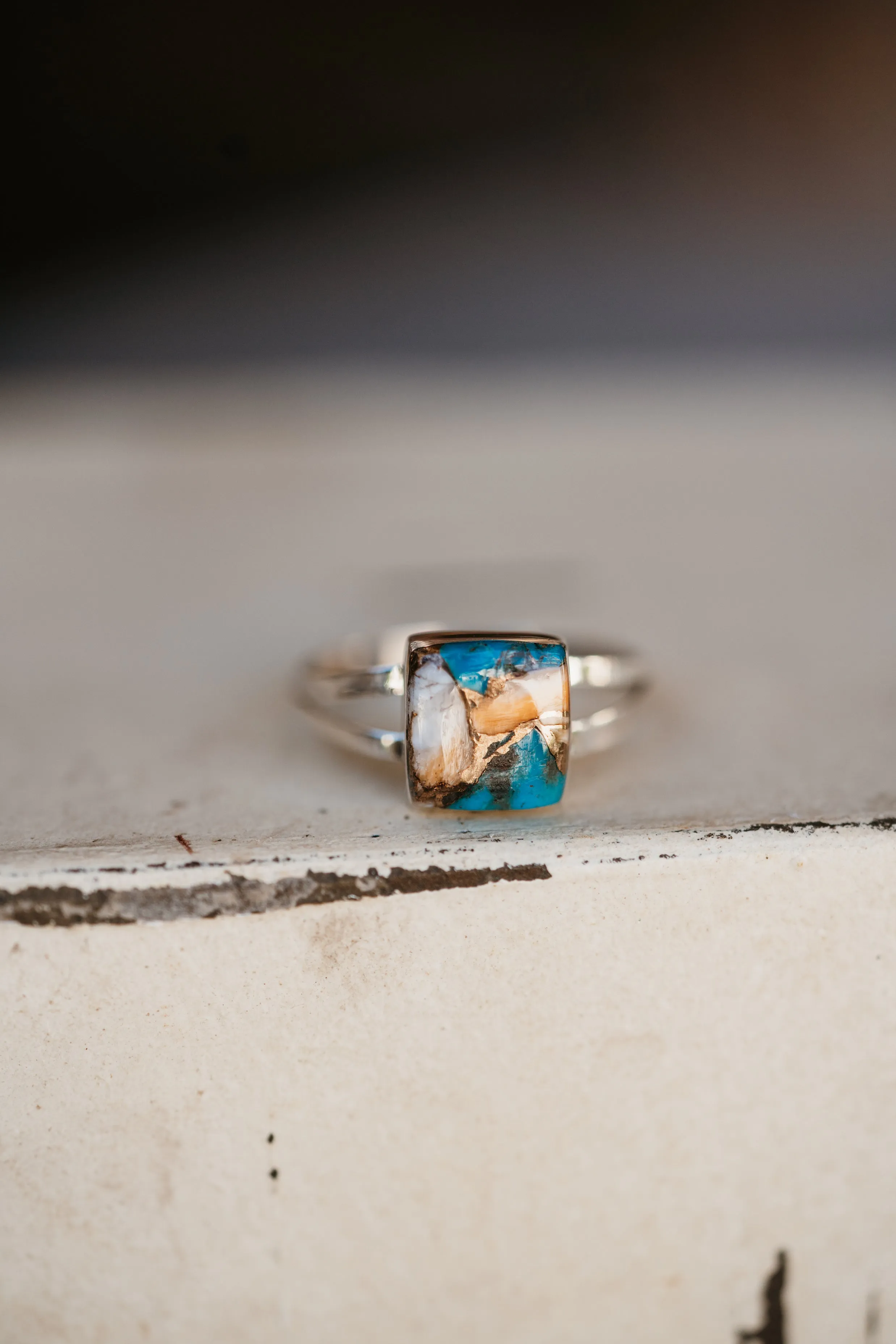 Glory Ring | Spiny Turquoise sold by Goldie Lew