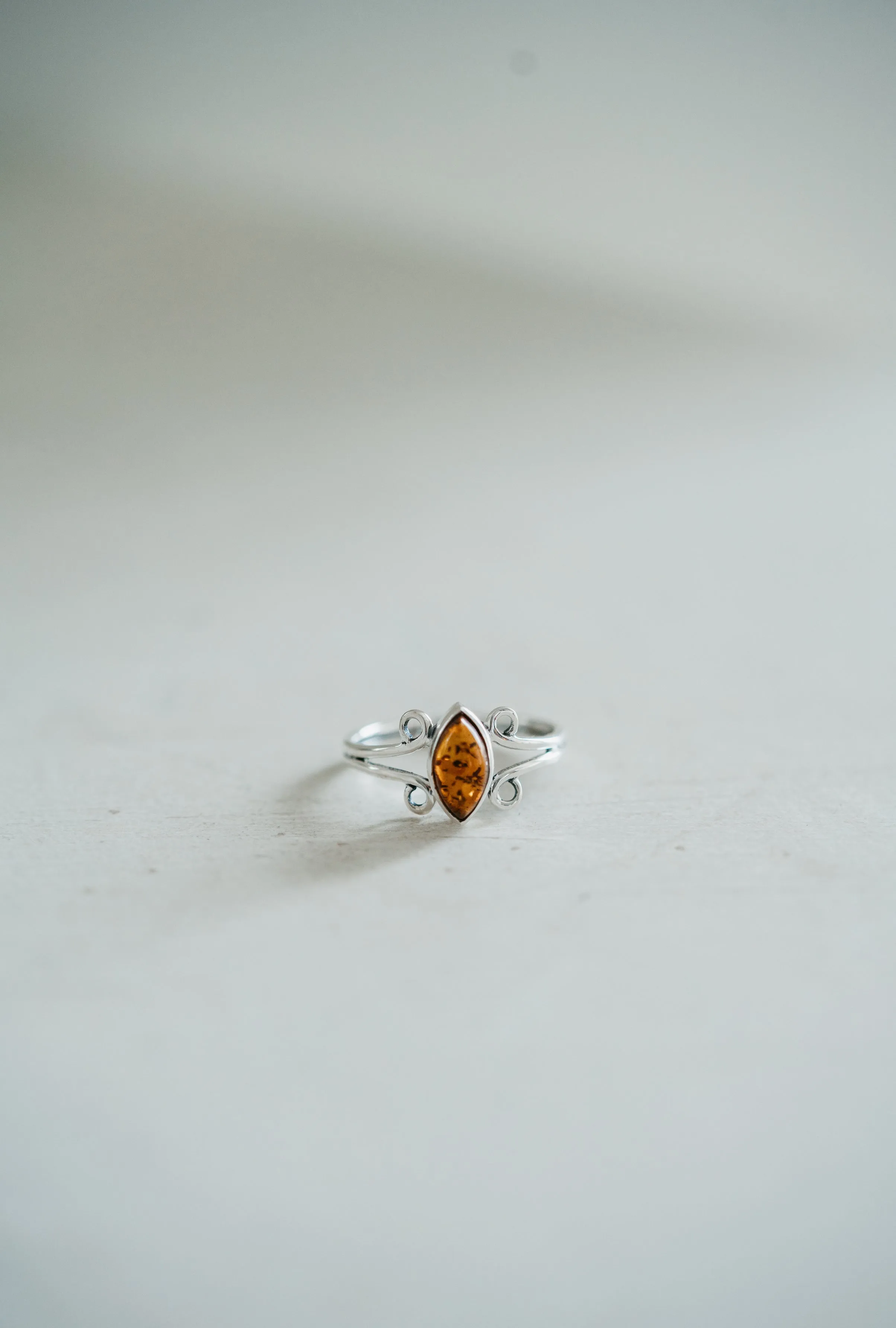 Melrose Ring | Amber sold by Goldie Lew