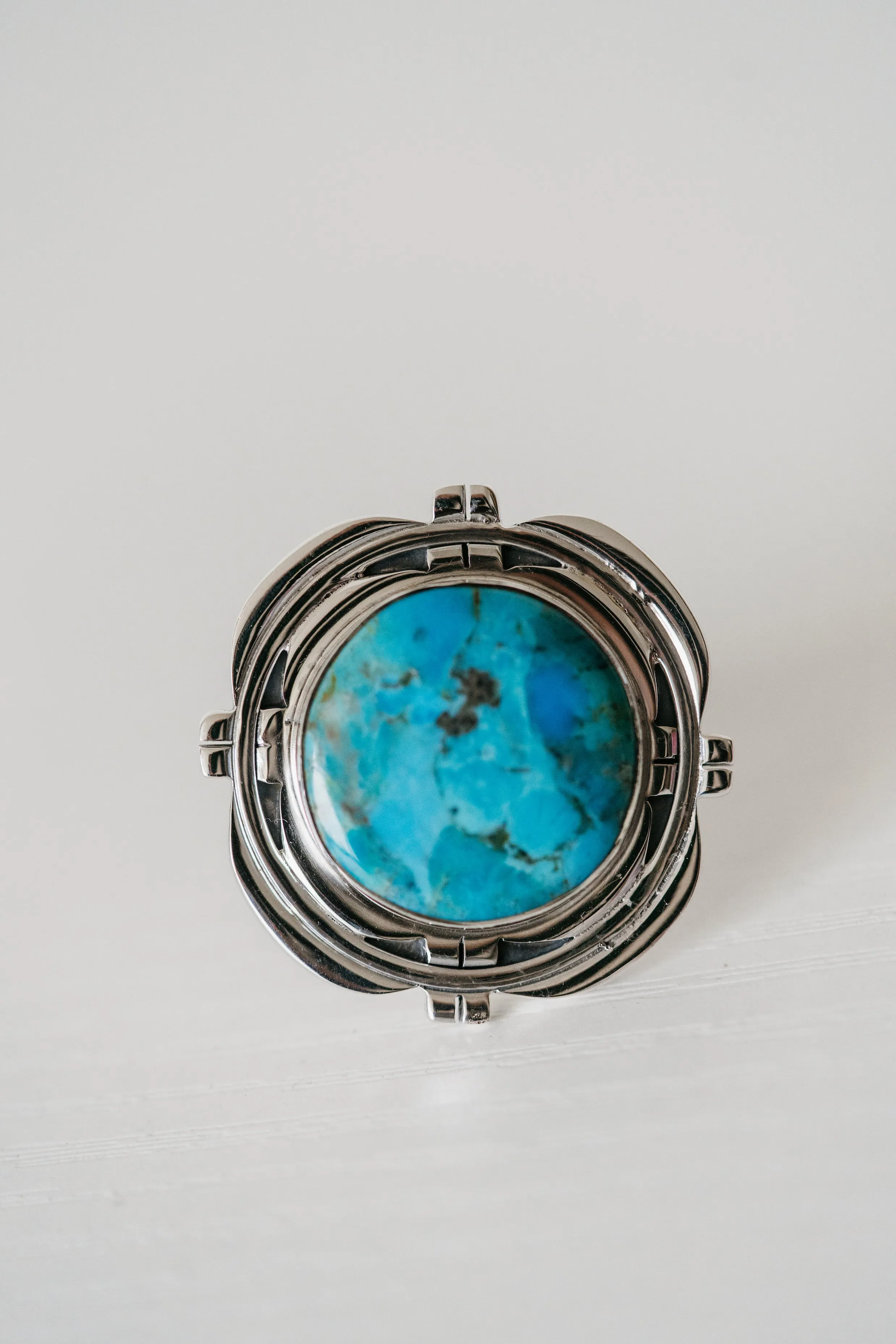 Knoxville Ring | Turquoise sold by Goldie Lew product image thumbnail 3