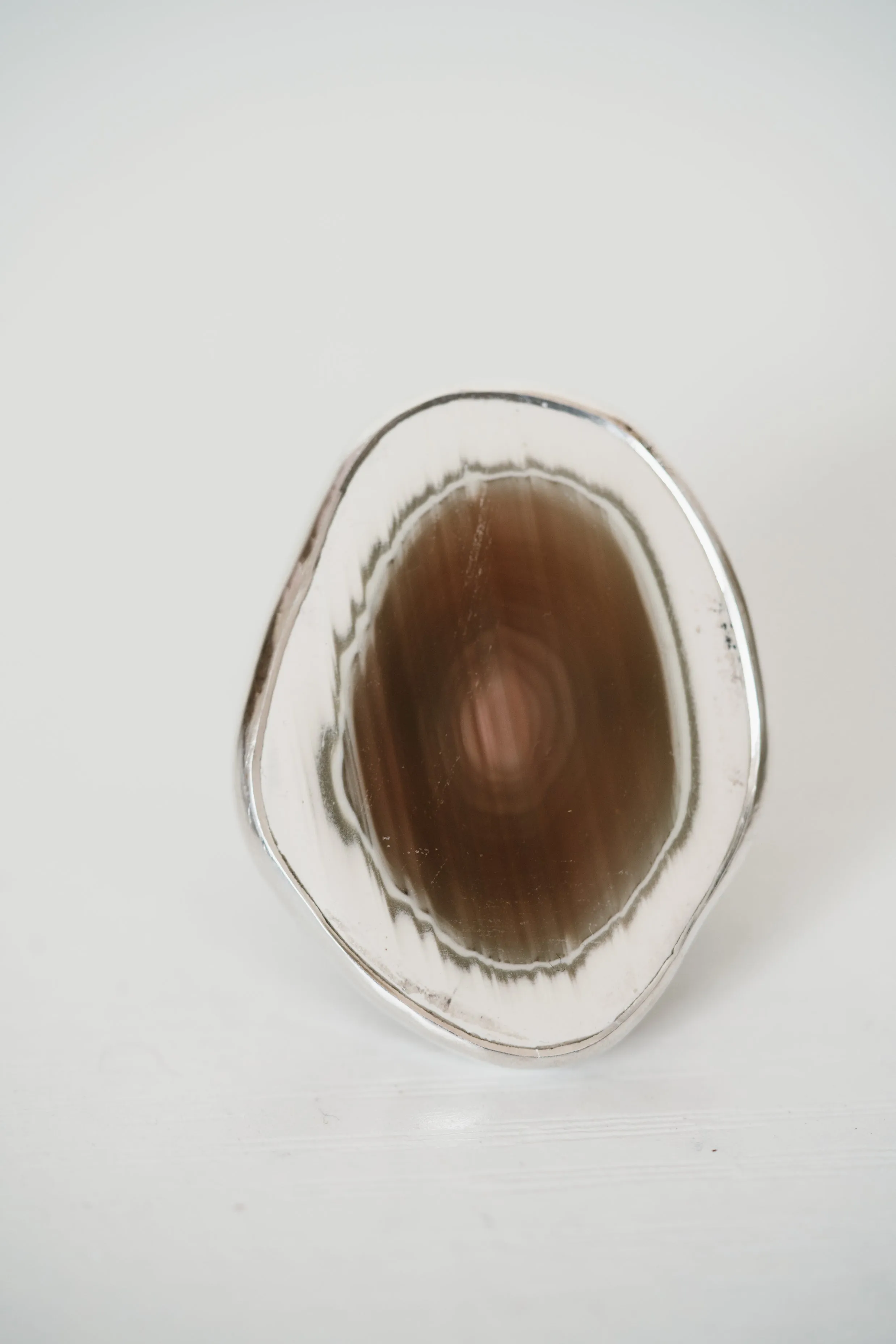 Greta Ring | #3 | Imperial Jasper sold by Goldie Lew product image thumbnail 2