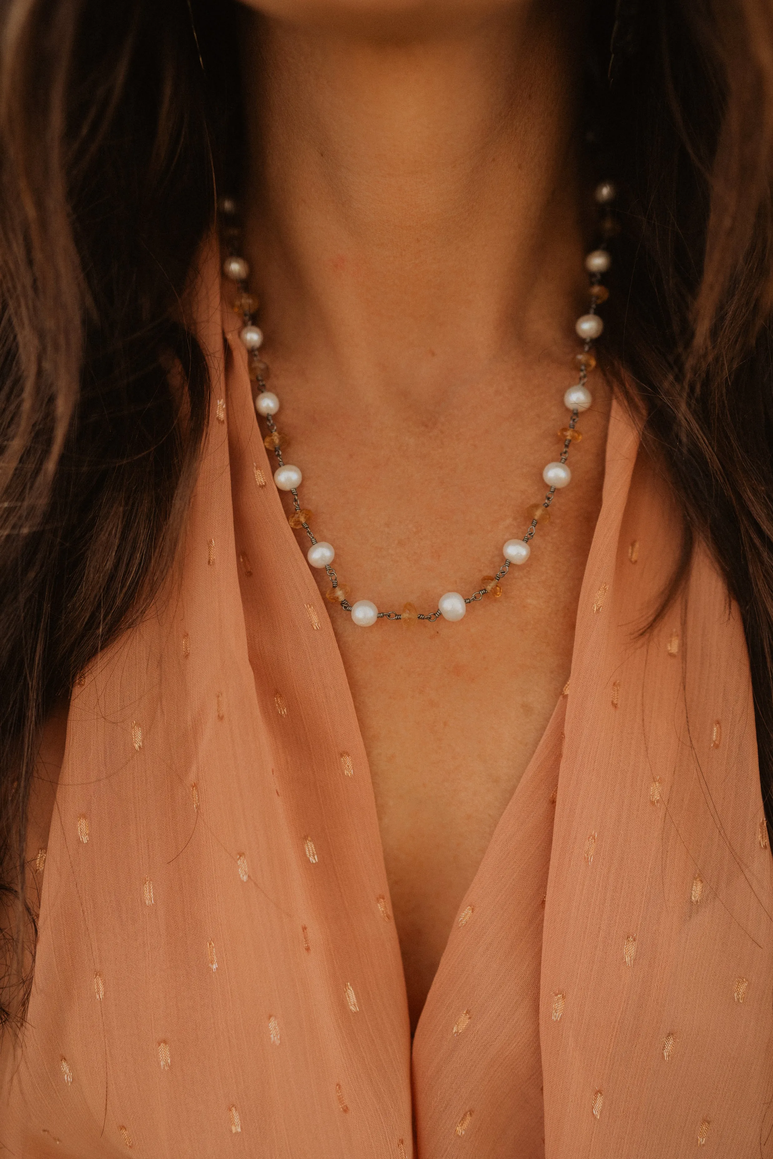 Zarina Necklace - FINAL SALE sold by Goldie Lew product image thumbnail 4