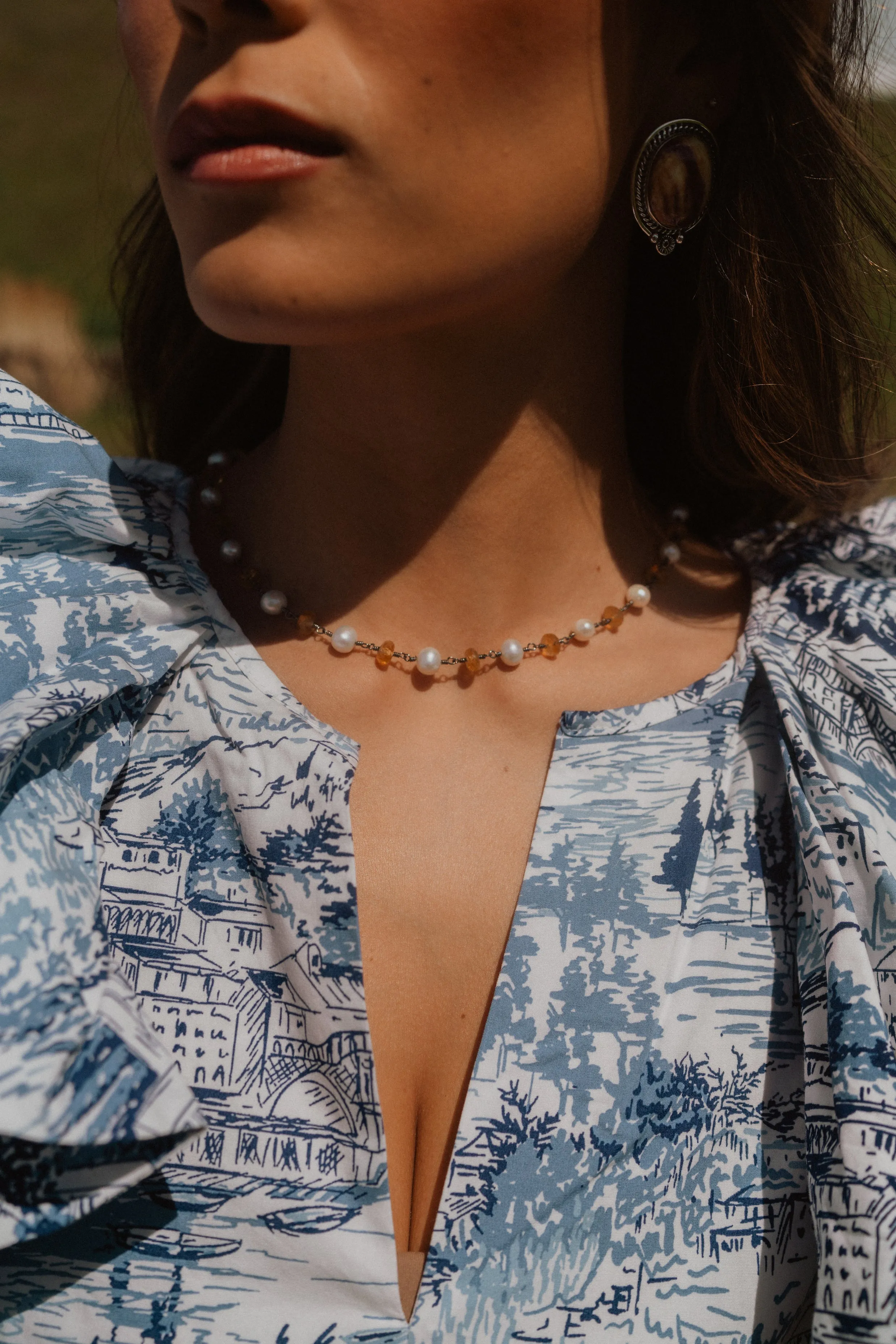 Zarina Necklace - FINAL SALE sold by Goldie Lew product image thumbnail 5
