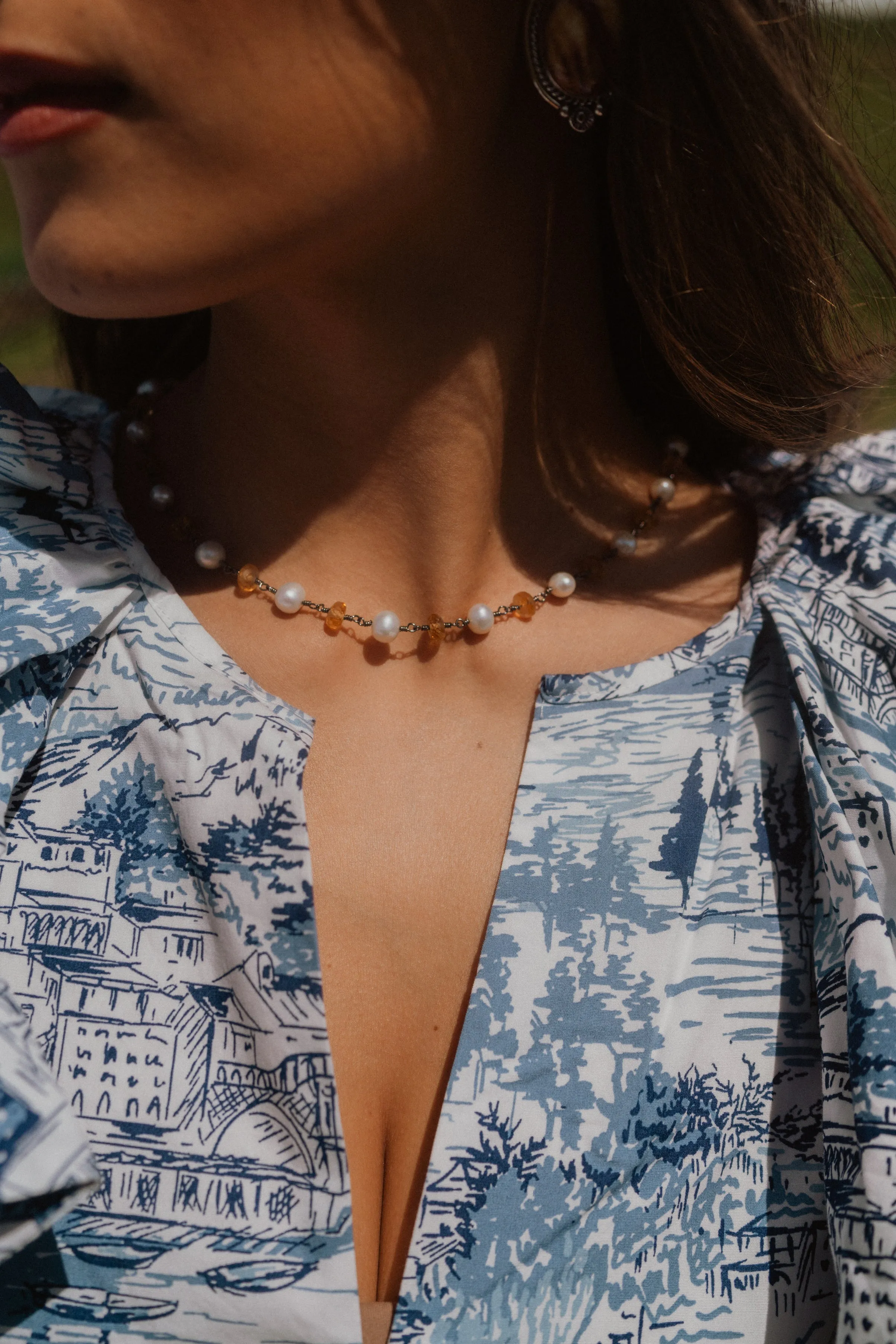 Zarina Necklace - FINAL SALE sold by Goldie Lew