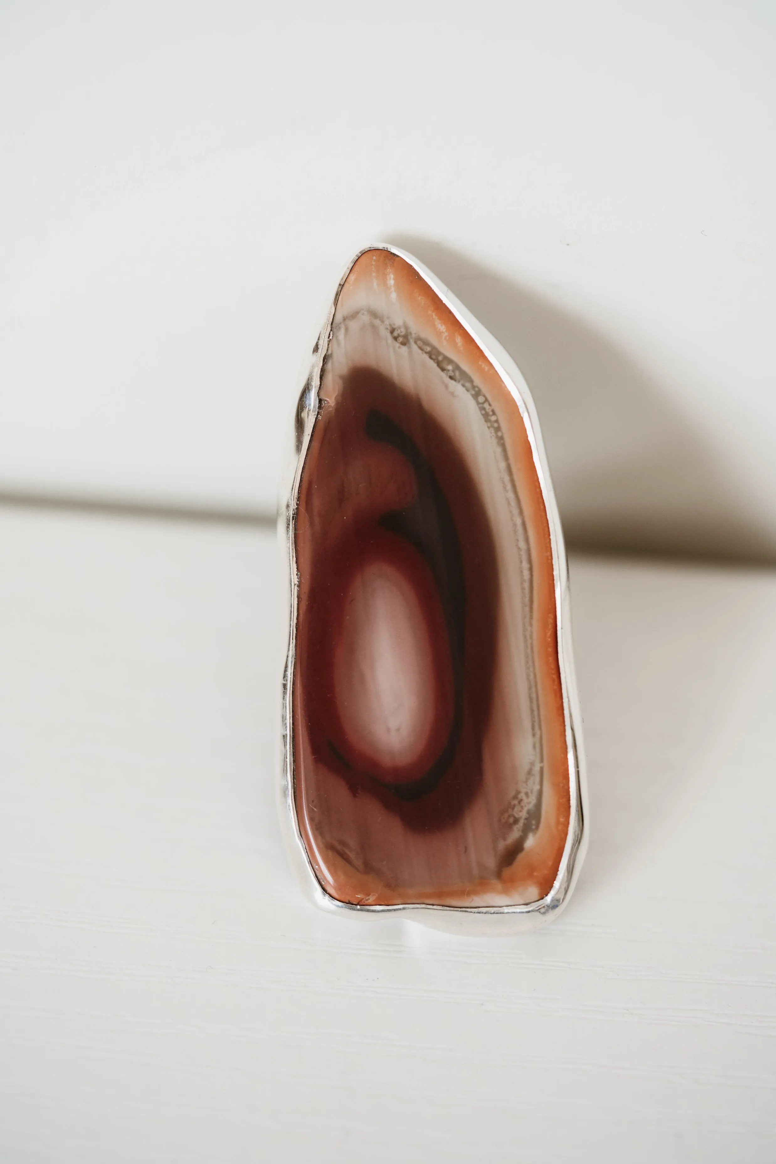 Greta Ring | #3 | Imperial Jasper sold by Goldie Lew product image thumbnail 5