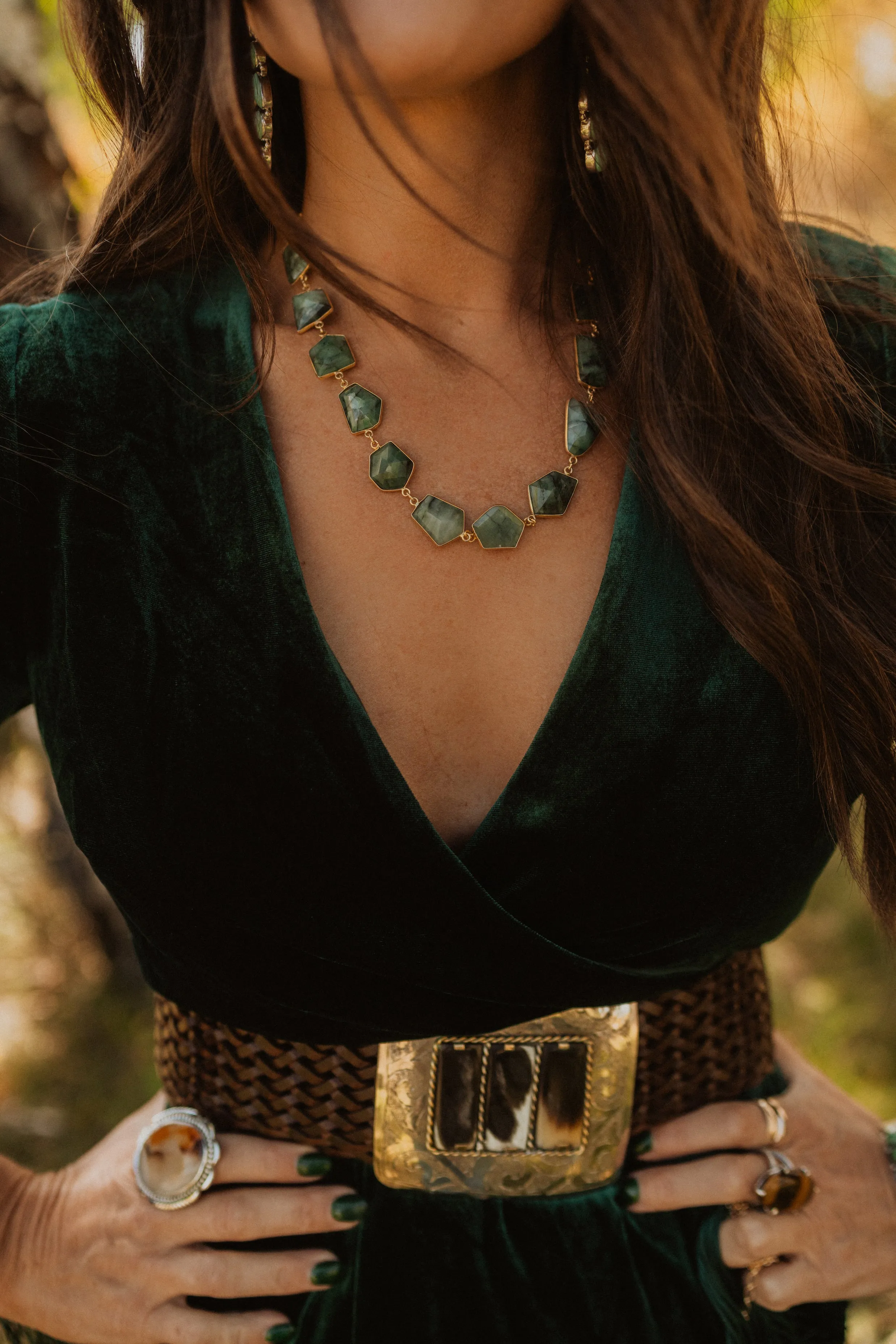 Octavia Necklace sold by Goldie Lew