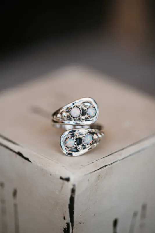 Blair Ring | White Opal sold by Goldie Lew