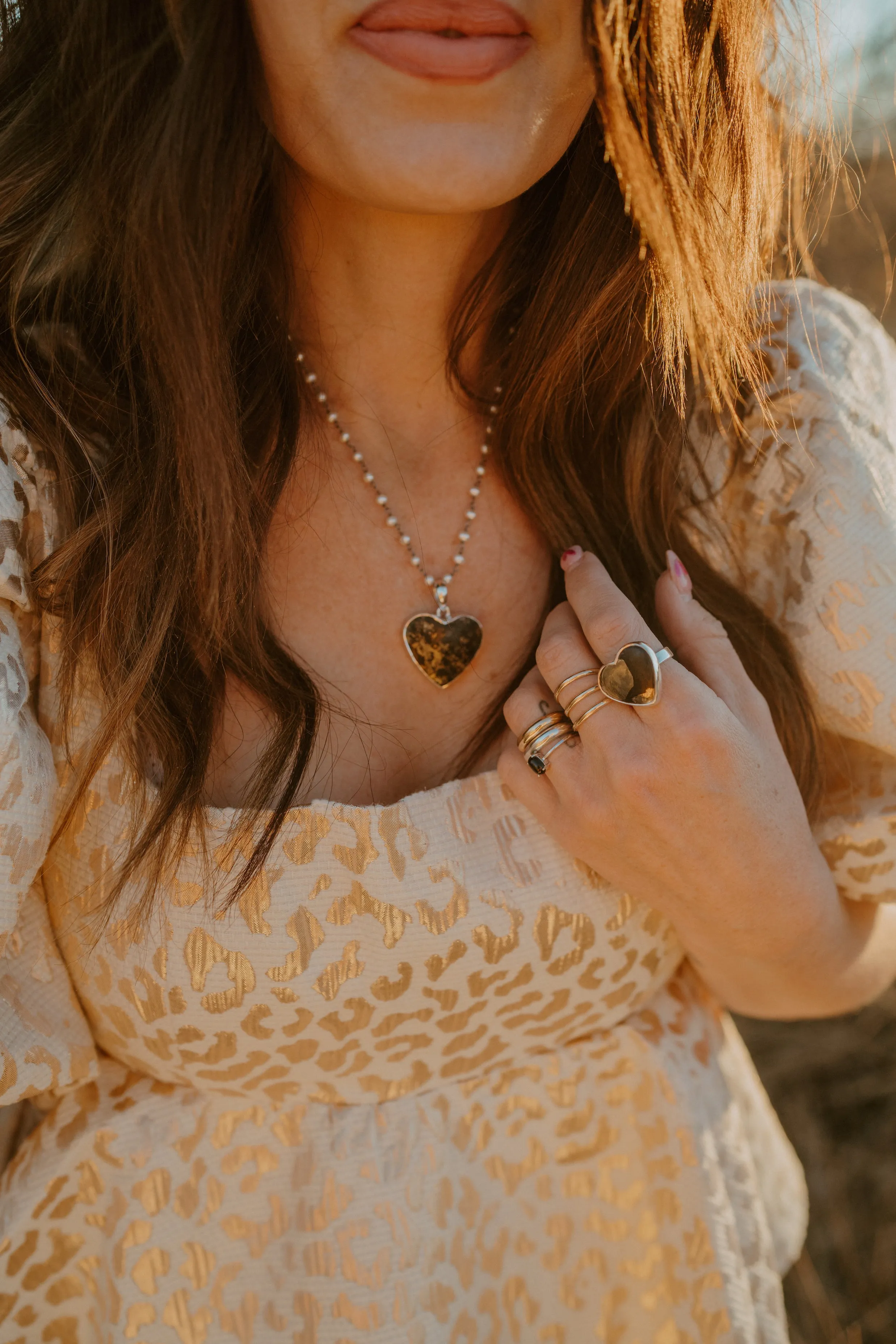 Heart Ring | Apache Gold sold by Goldie Lew product image thumbnail 3