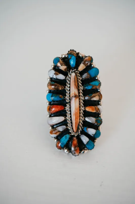 Latham Ring | Spiny Turquoise - FINAL SALE sold by Goldie Lew