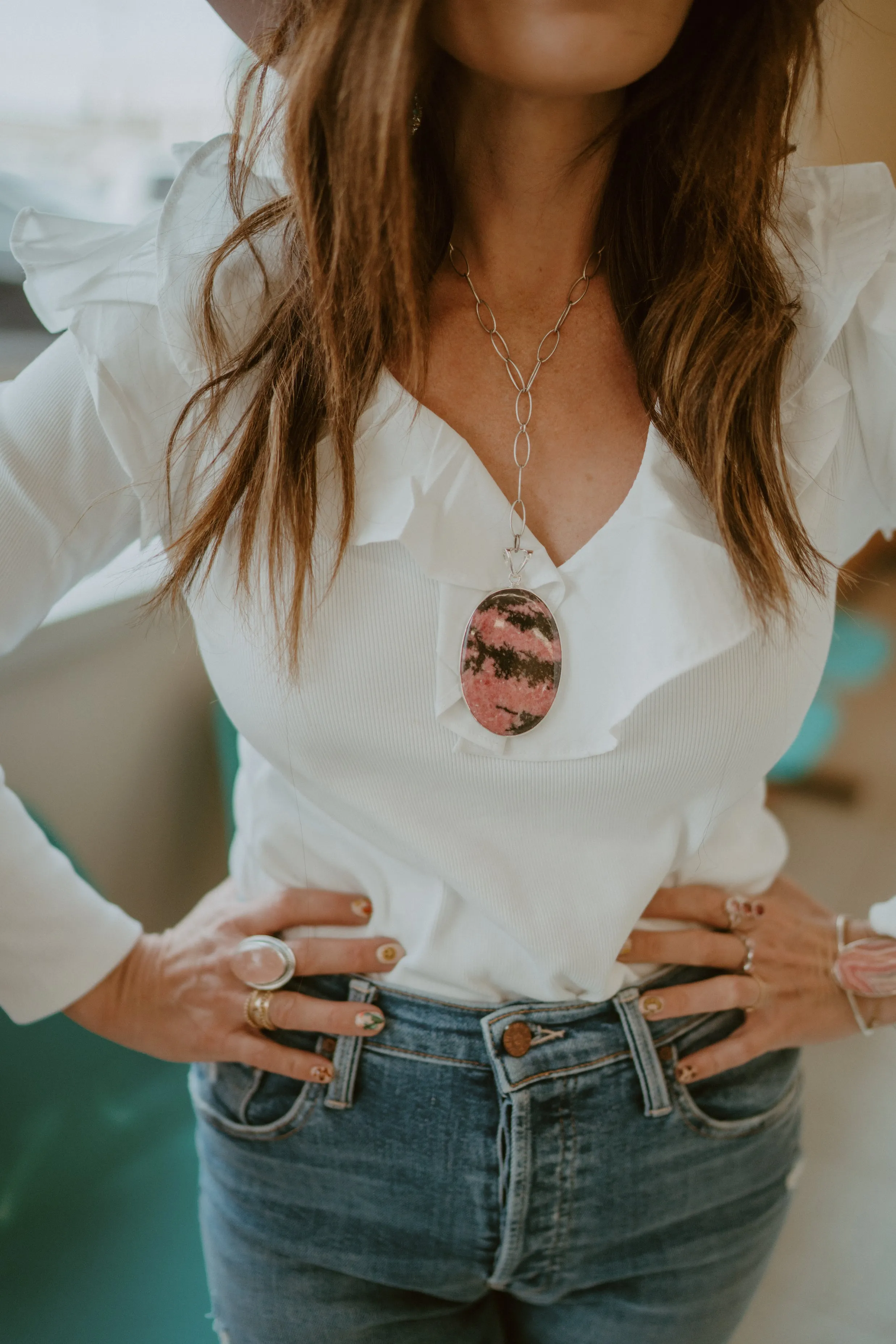 Adora Necklace sold by Goldie Lew