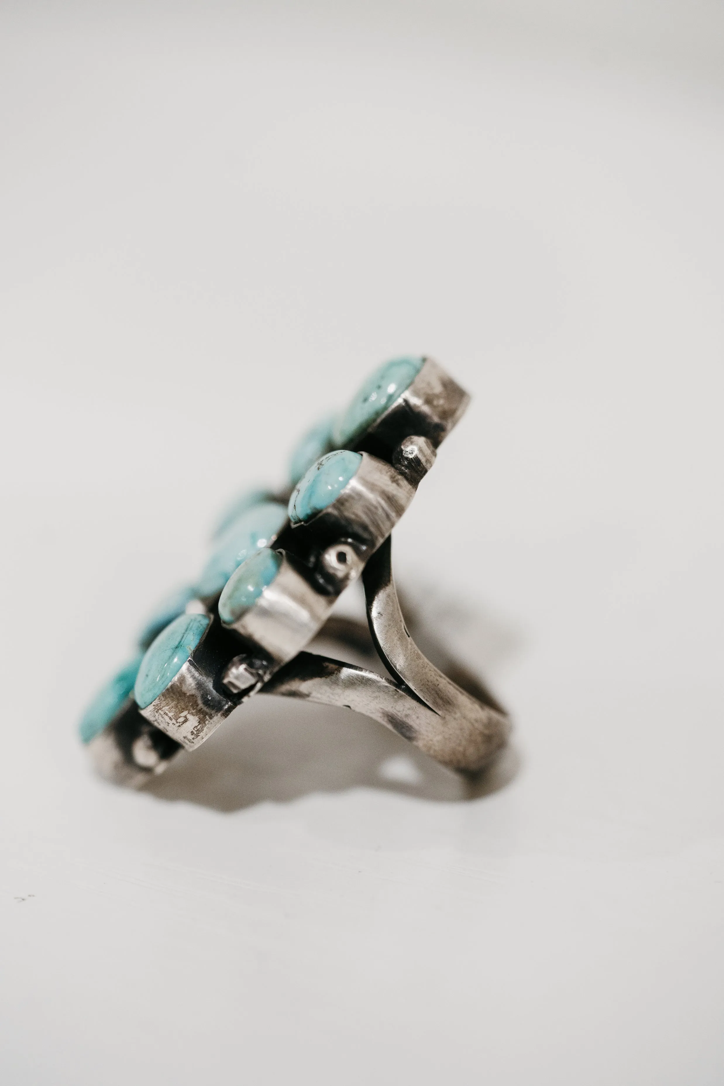 Wisteria Ring | Turquoise sold by Goldie Lew product image thumbnail 5