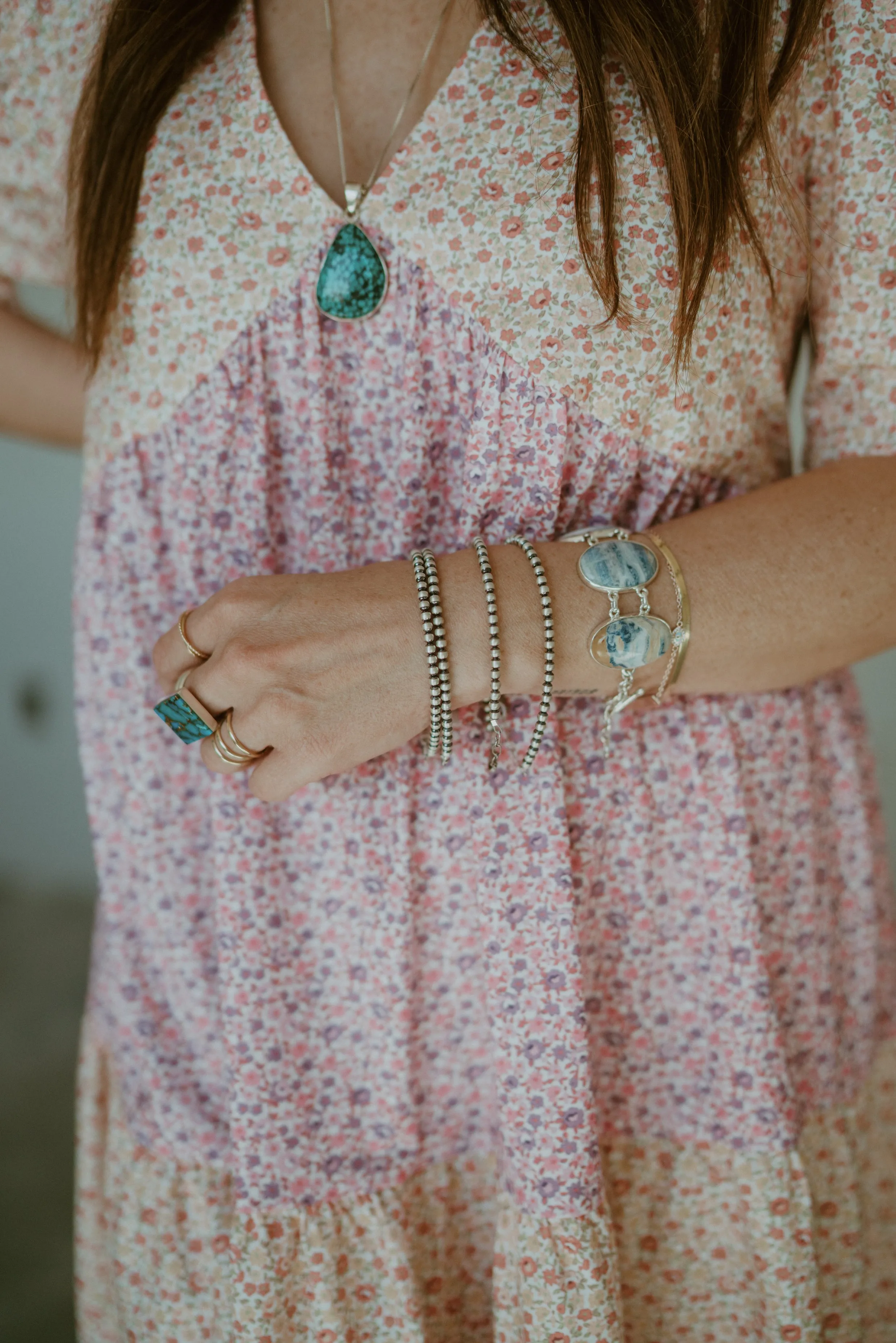 Sienna Bracelet | Blue Scheelite sold by Goldie Lew product image thumbnail 3