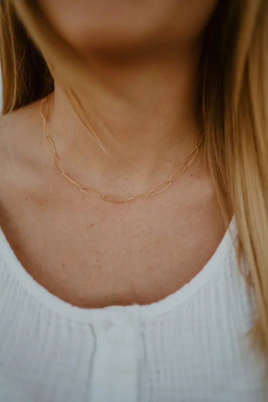 Etched Shelly Necklace | #2 sold by Goldie Lew
