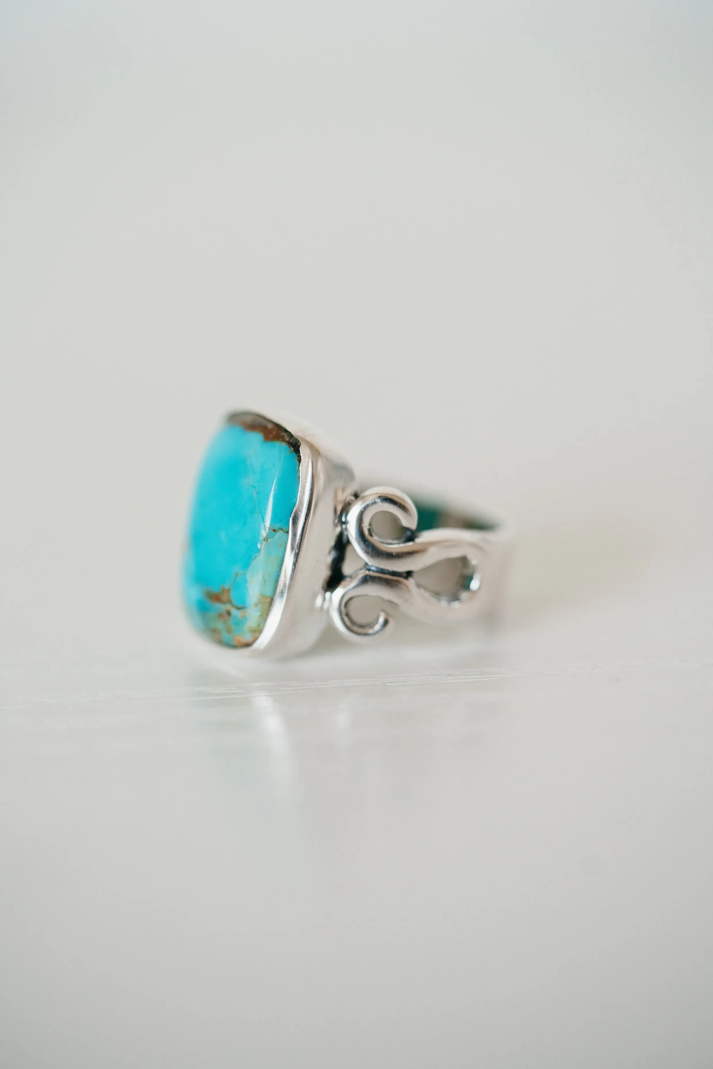 Marcie Ring | Turquoise sold by Goldie Lew product image thumbnail 2