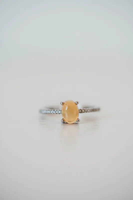 Karina Ring | Ethiopian Opal sold by Goldie Lew
