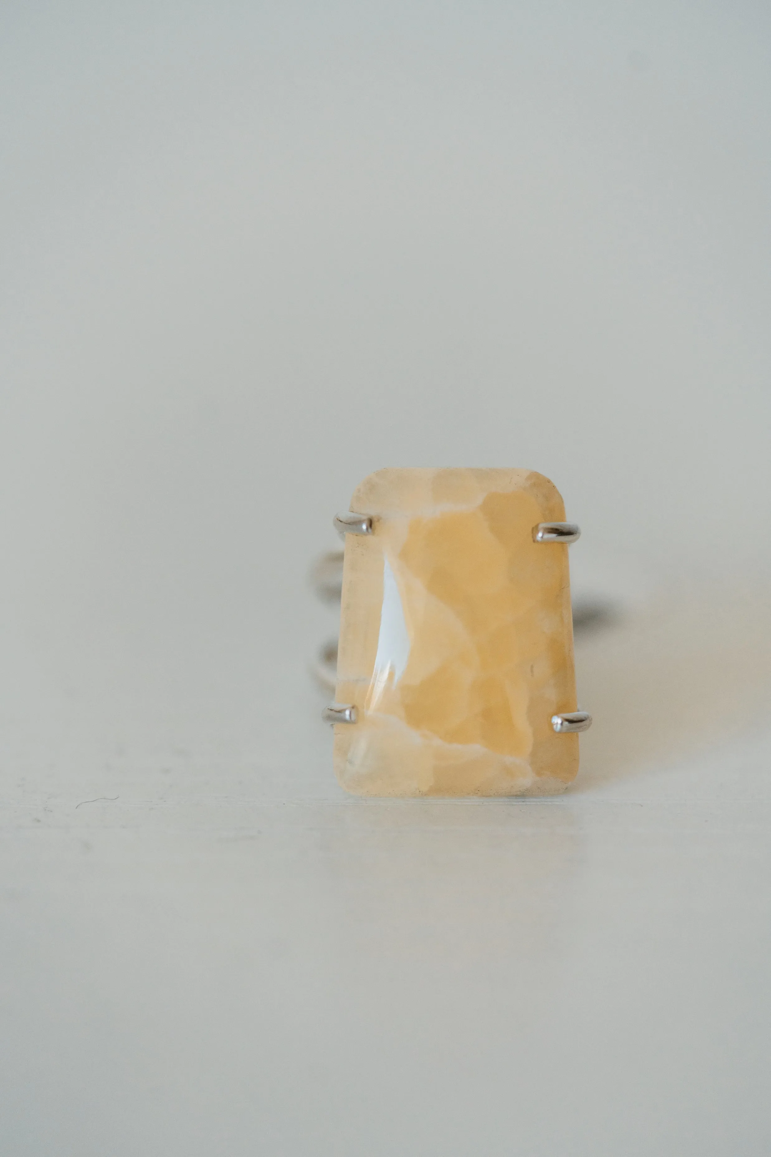 Sanz Ring | Honeycomb Calcite - FINAL SALE sold by Goldie Lew product image thumbnail 5