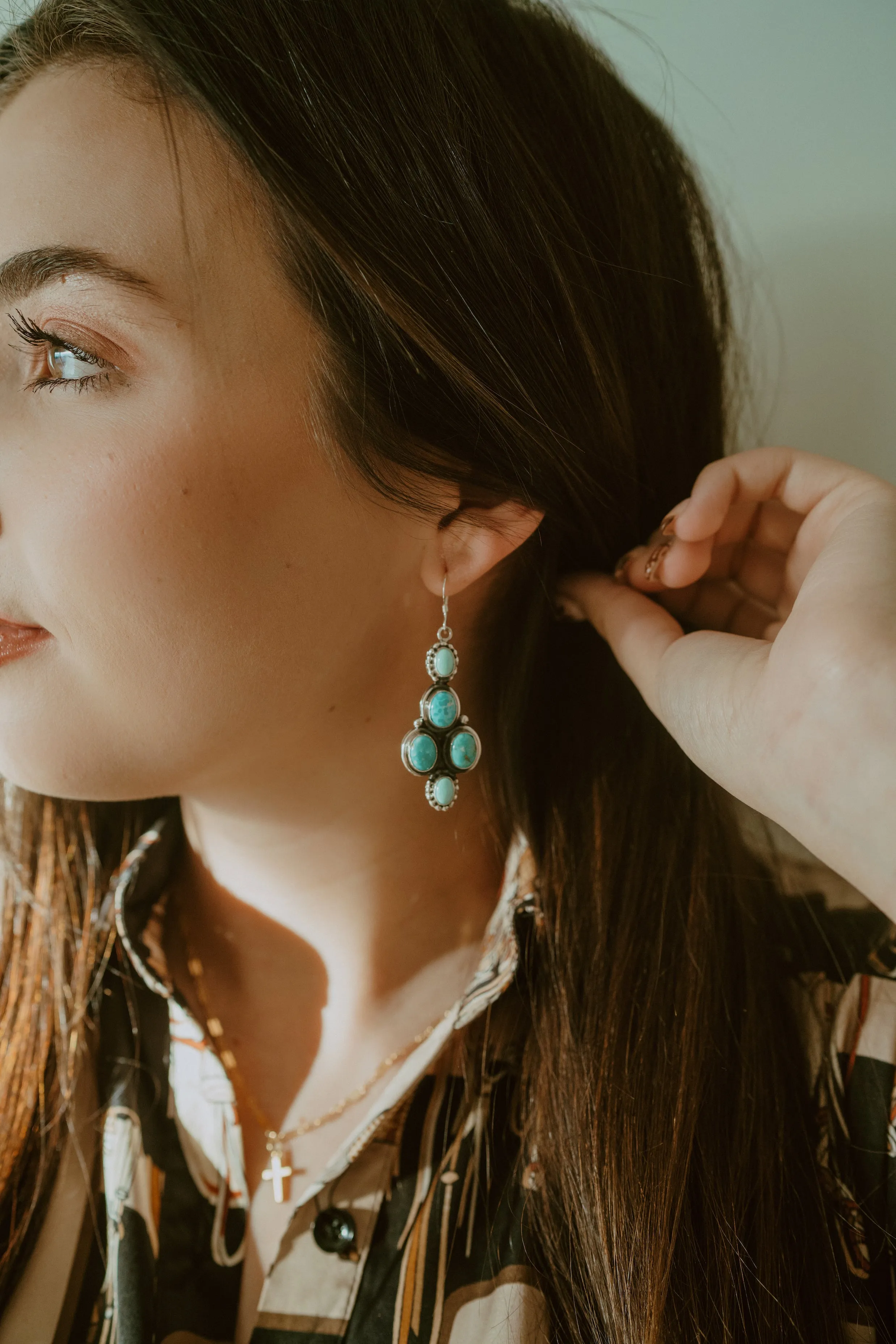 Karen Earrings sold by Goldie Lew product image thumbnail 3