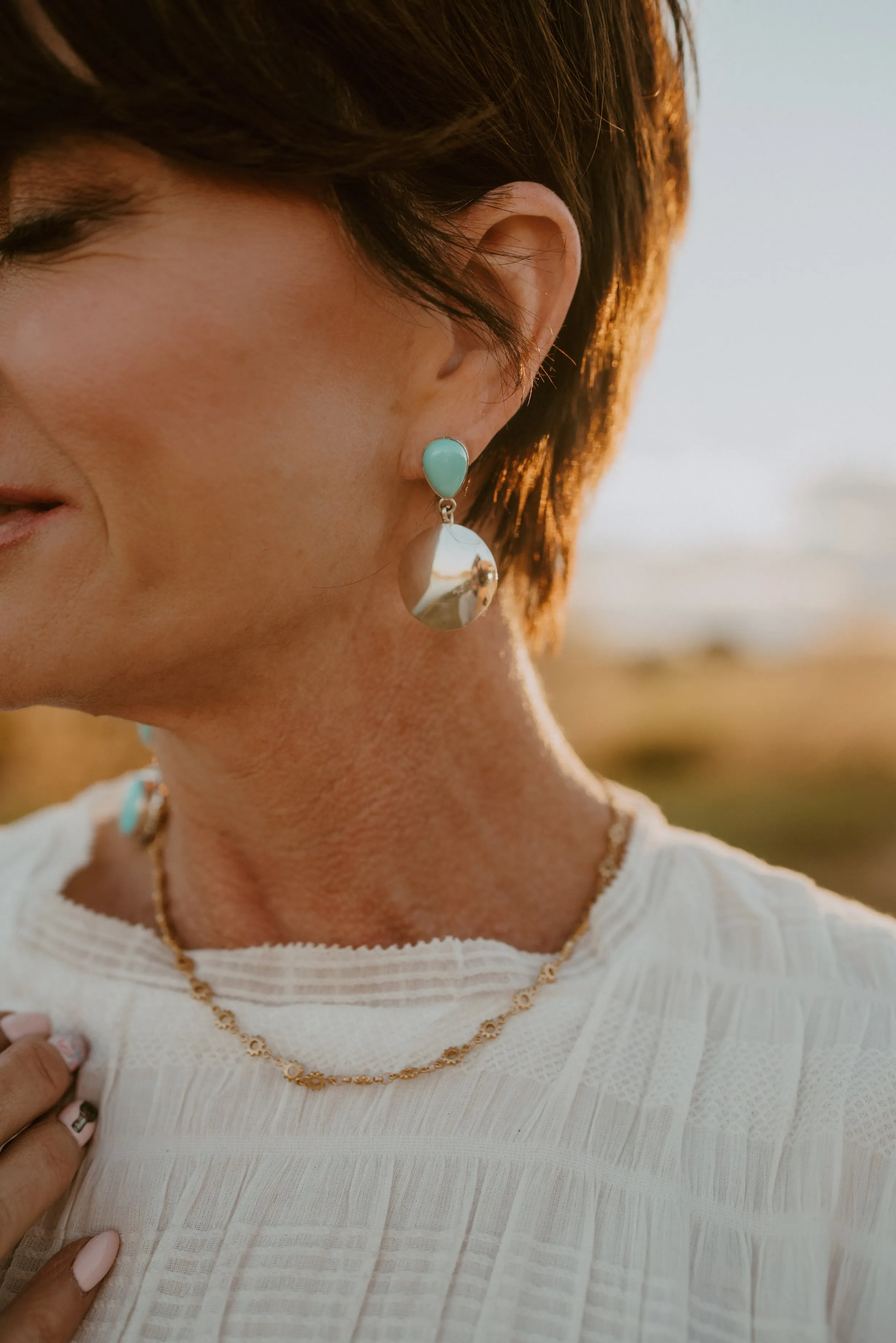 Macee Earrings sold by Goldie Lew