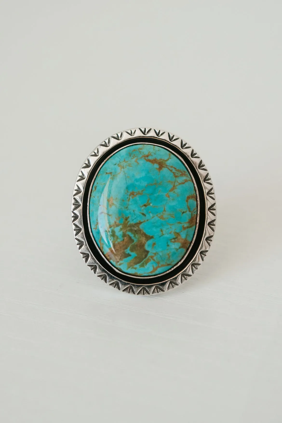 Drew Ring | Turquoise sold by Goldie Lew