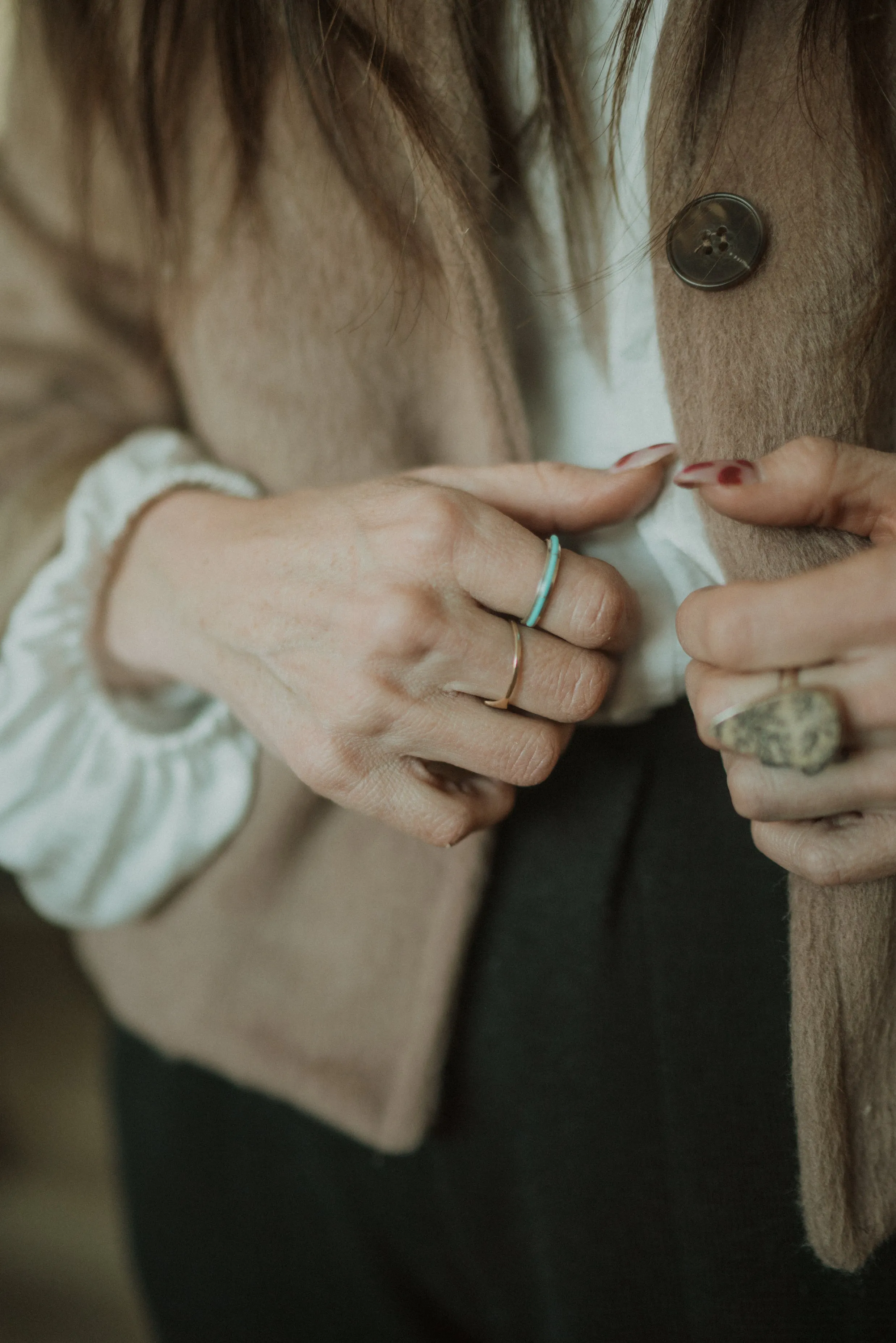 Scarlett Ring | Turquoise sold by Goldie Lew product image thumbnail 2