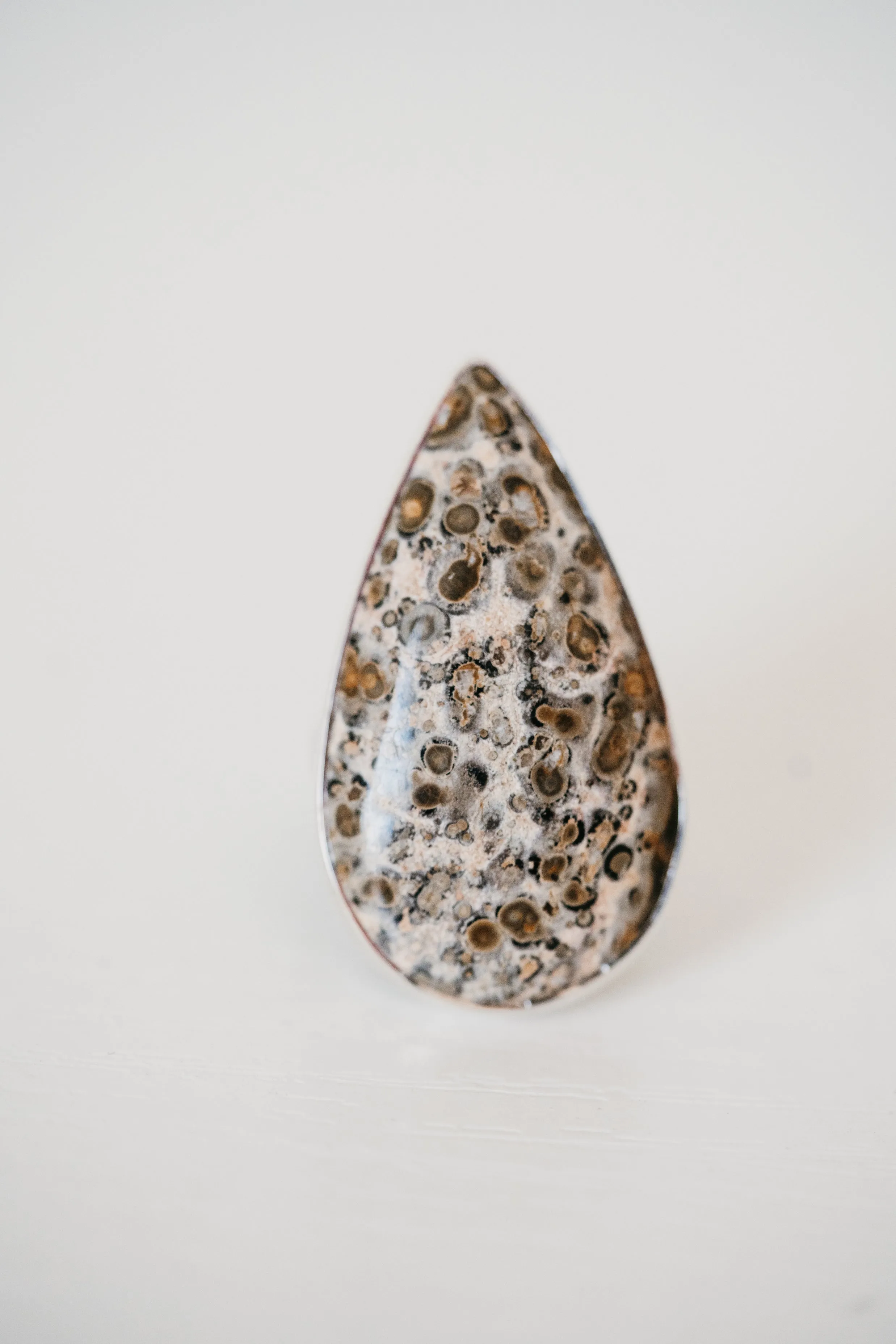 Jungle Ring | Leopard Jasper sold by Goldie Lew product image thumbnail 5