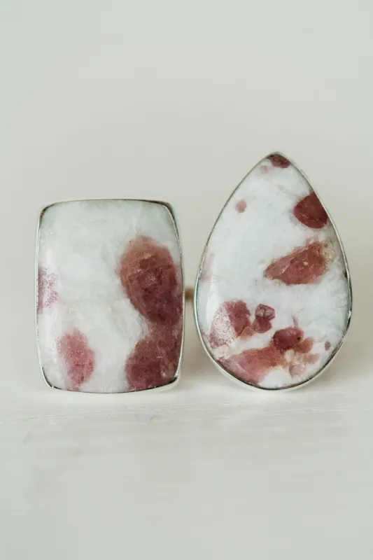 Tatiana Ring | Pink Tourmaline sold by Goldie Lew