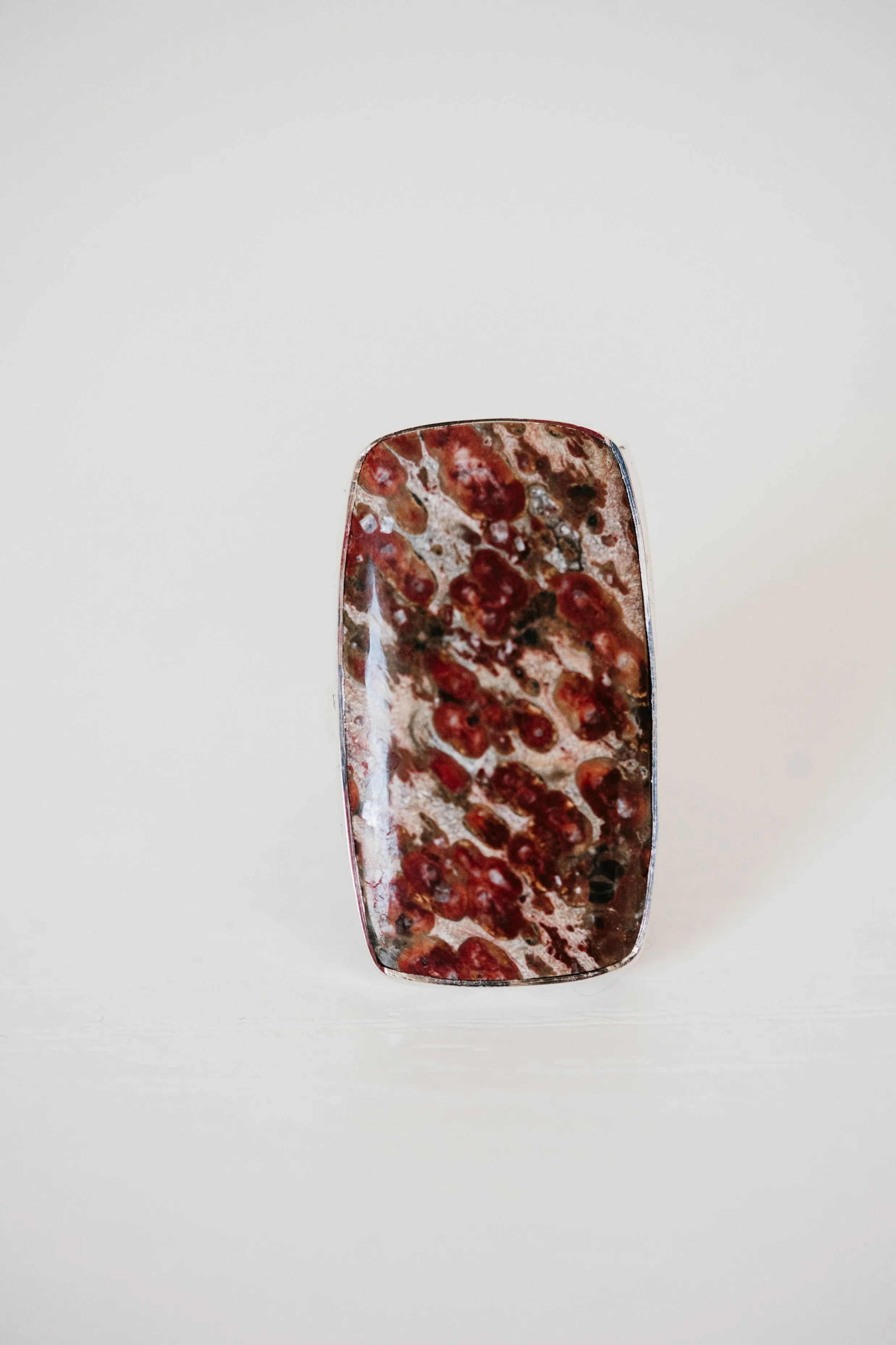Jungle Ring | Leopard Jasper sold by Goldie Lew product image thumbnail 4