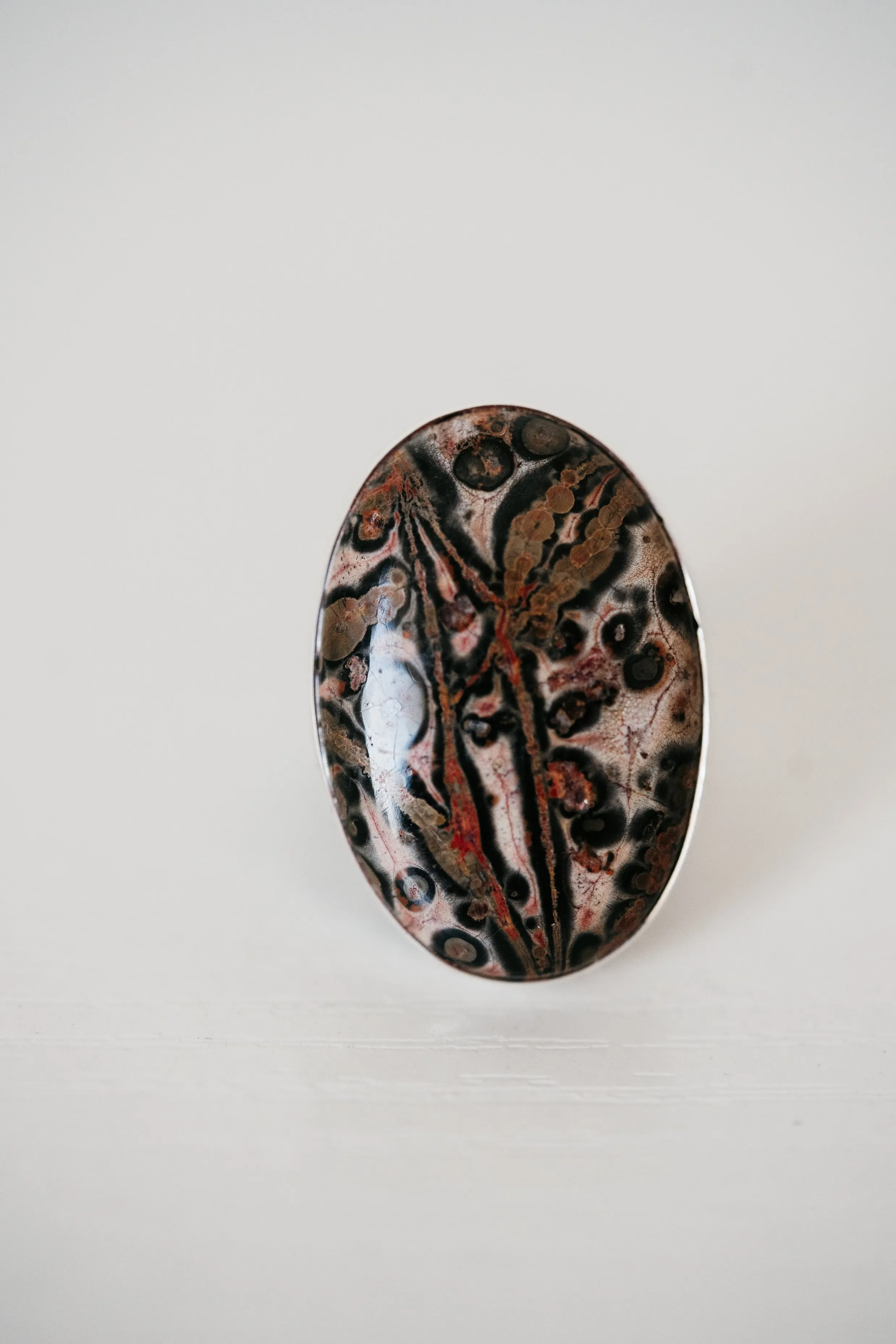 Jungle Ring | Leopard Jasper sold by Goldie Lew