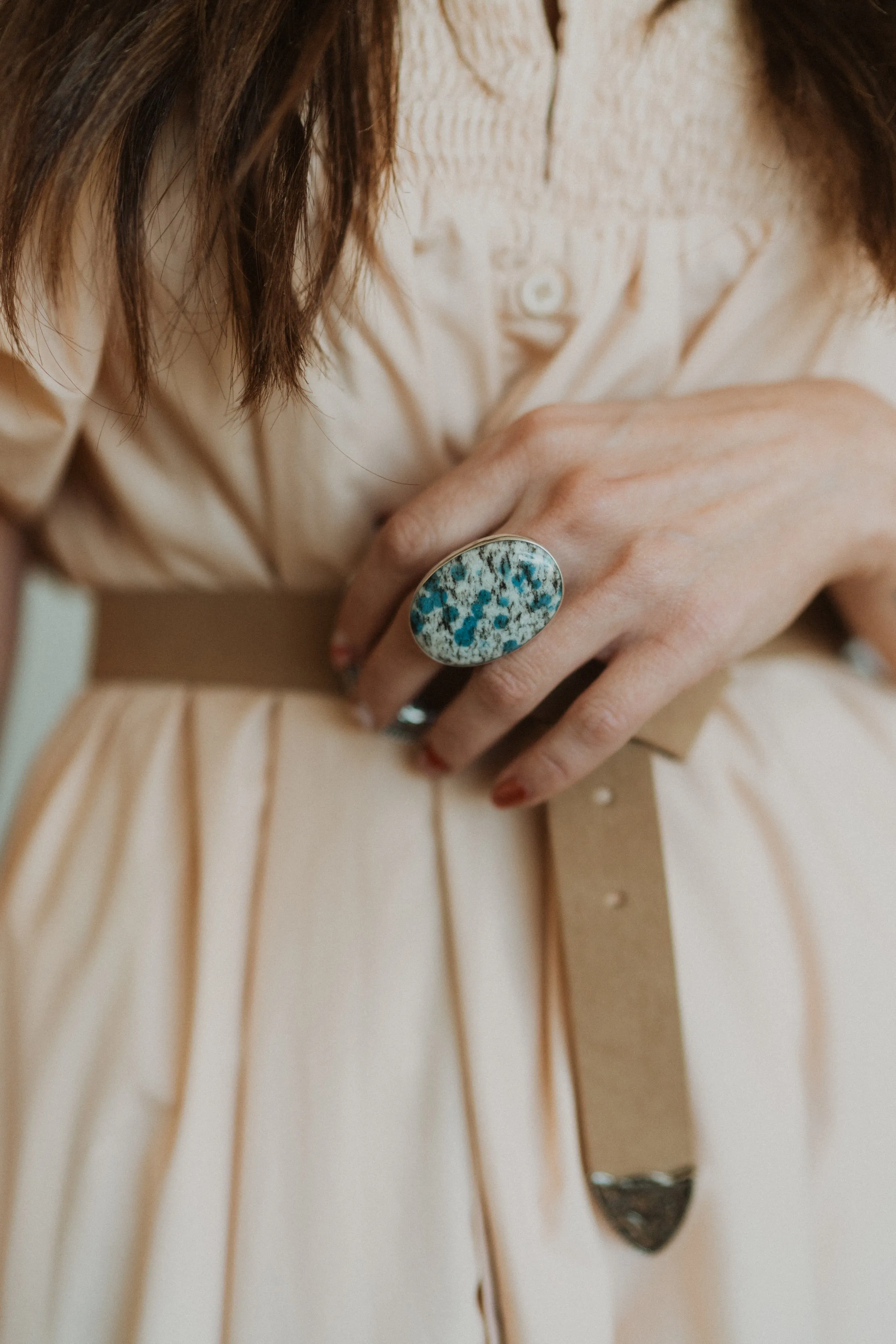 Cosma Ring | K2 Jasper sold by Goldie Lew product image thumbnail 3