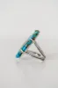 Lynn Ring | Blue Copper Turquoise sold by Goldie Lew