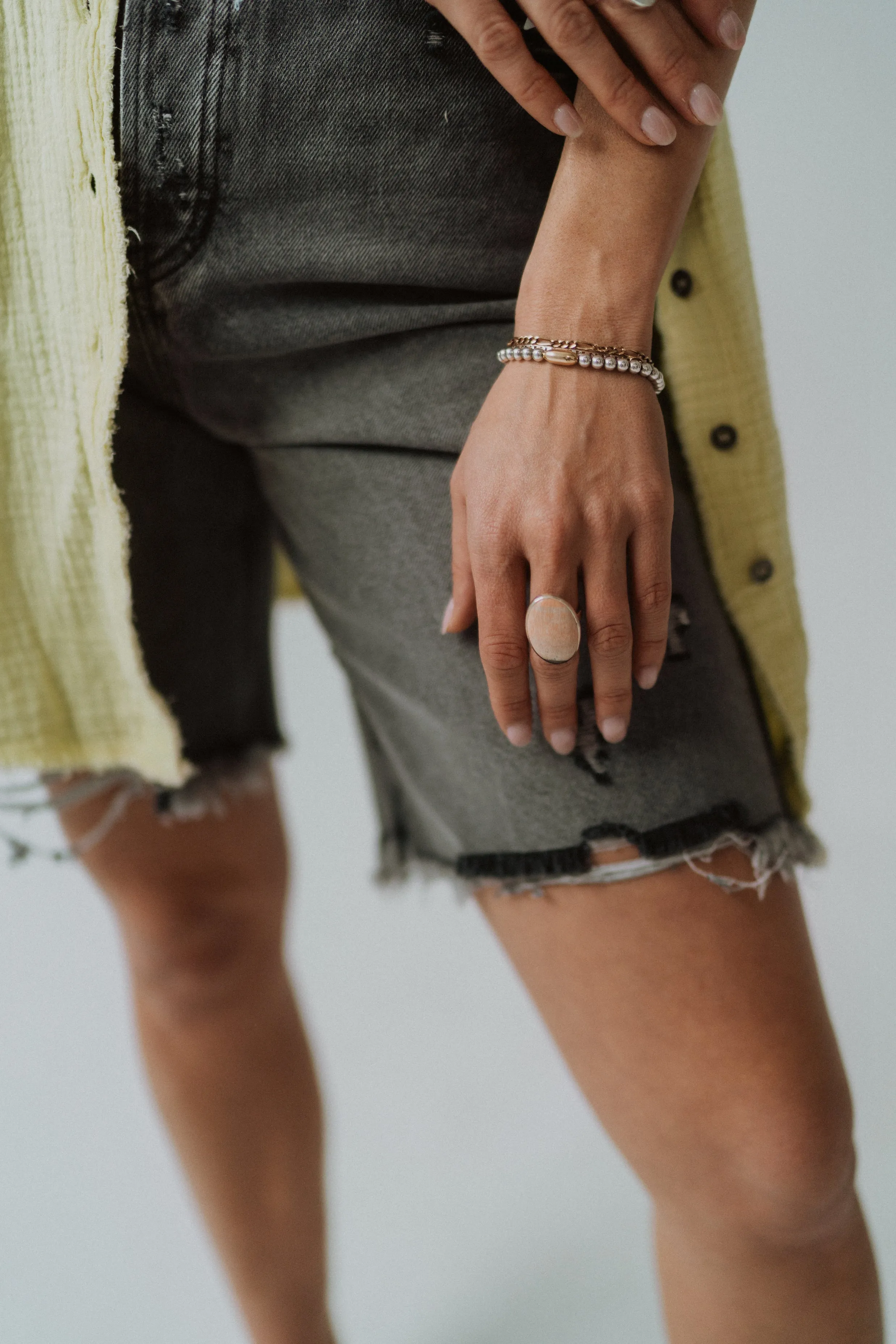 Talulla Ring | Celesto Barite sold by Goldie Lew product image thumbnail 3