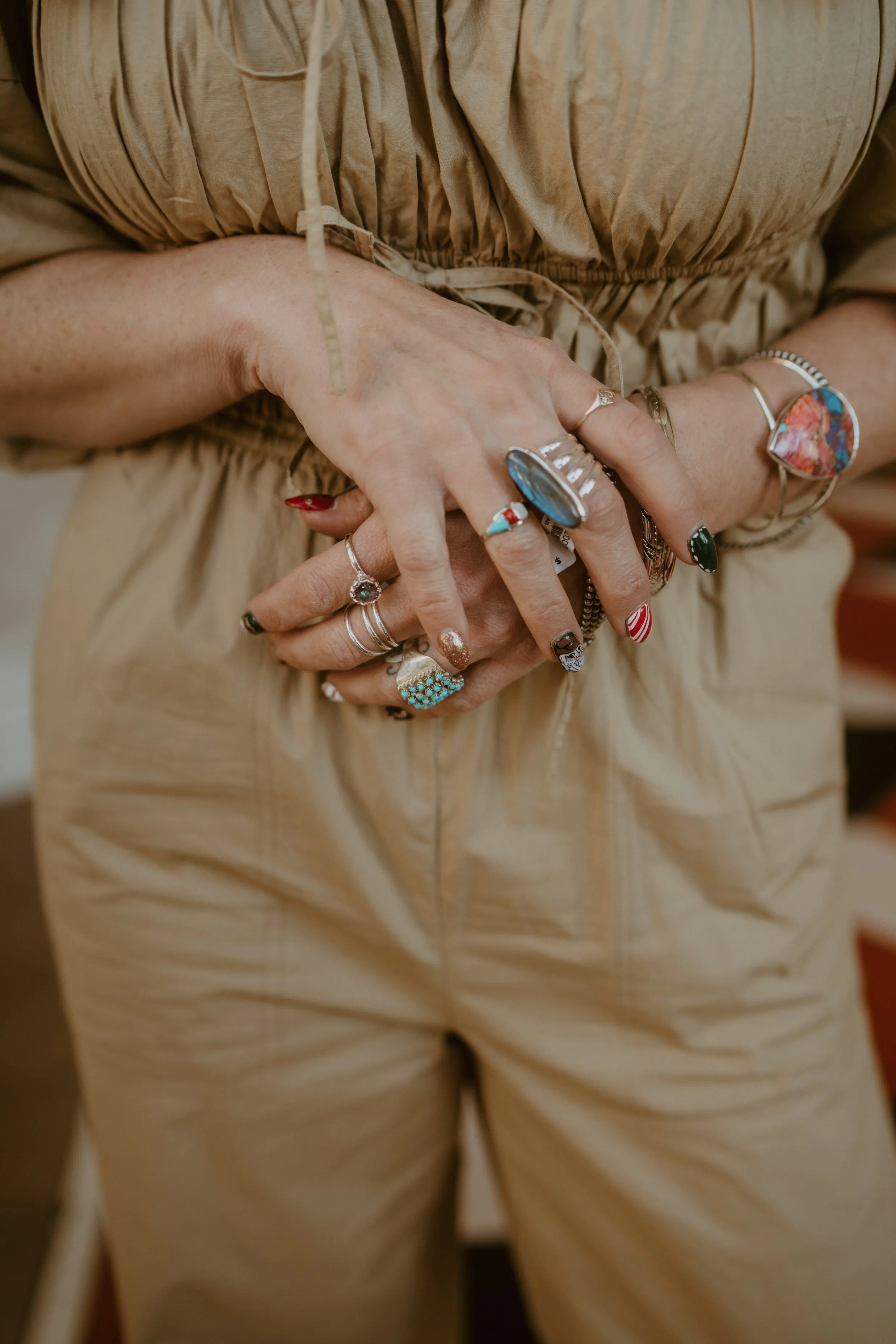 Lyle Ring | #2 | Turquoise sold by Goldie Lew product image thumbnail 3