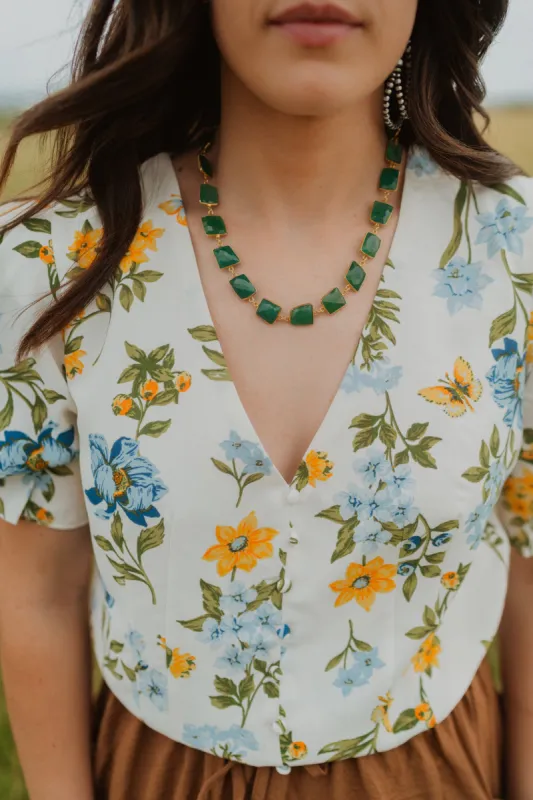 Mary Kate Necklace sold by Goldie Lew