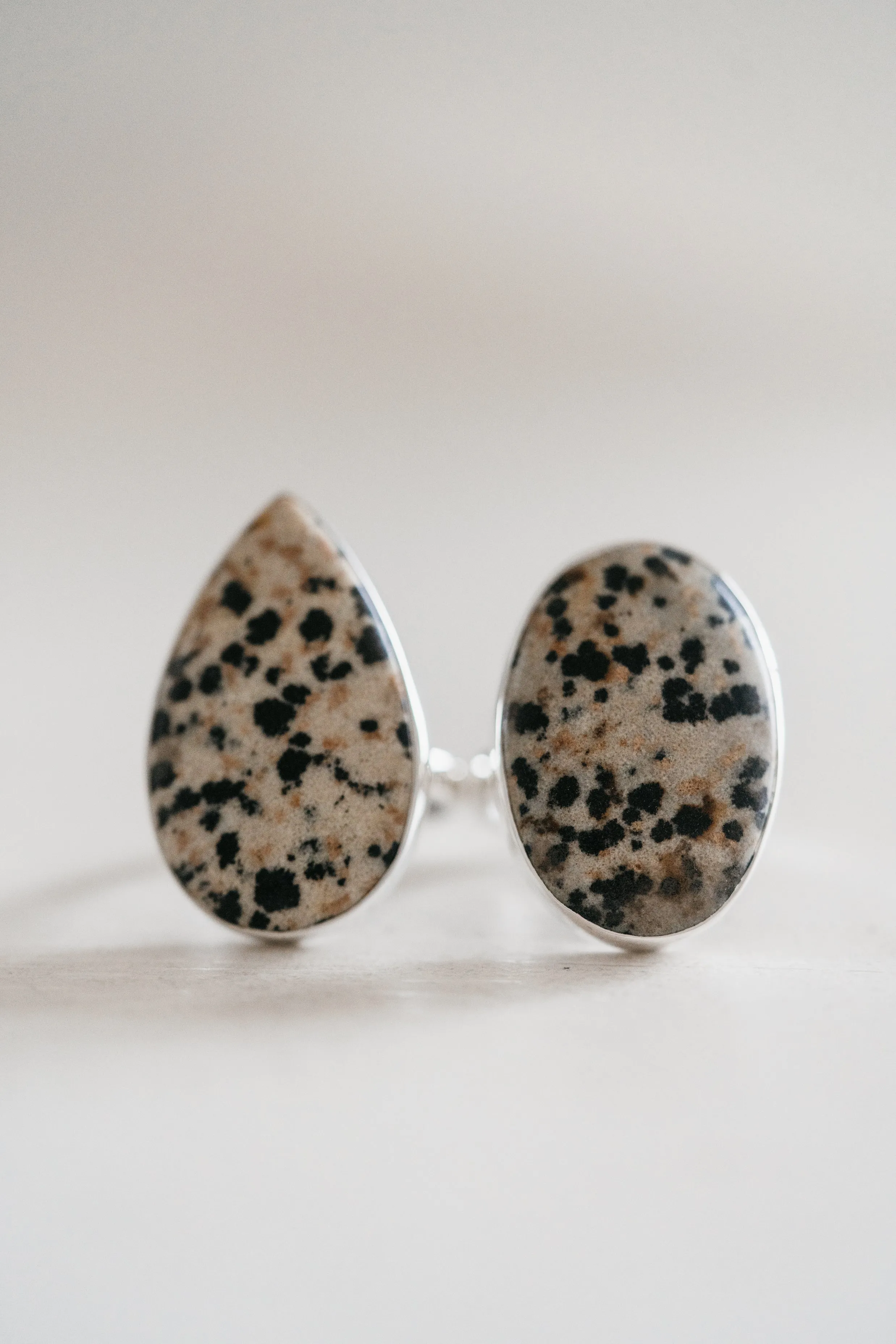 Norma Ring | Dalmatian Jasper sold by Goldie Lew
