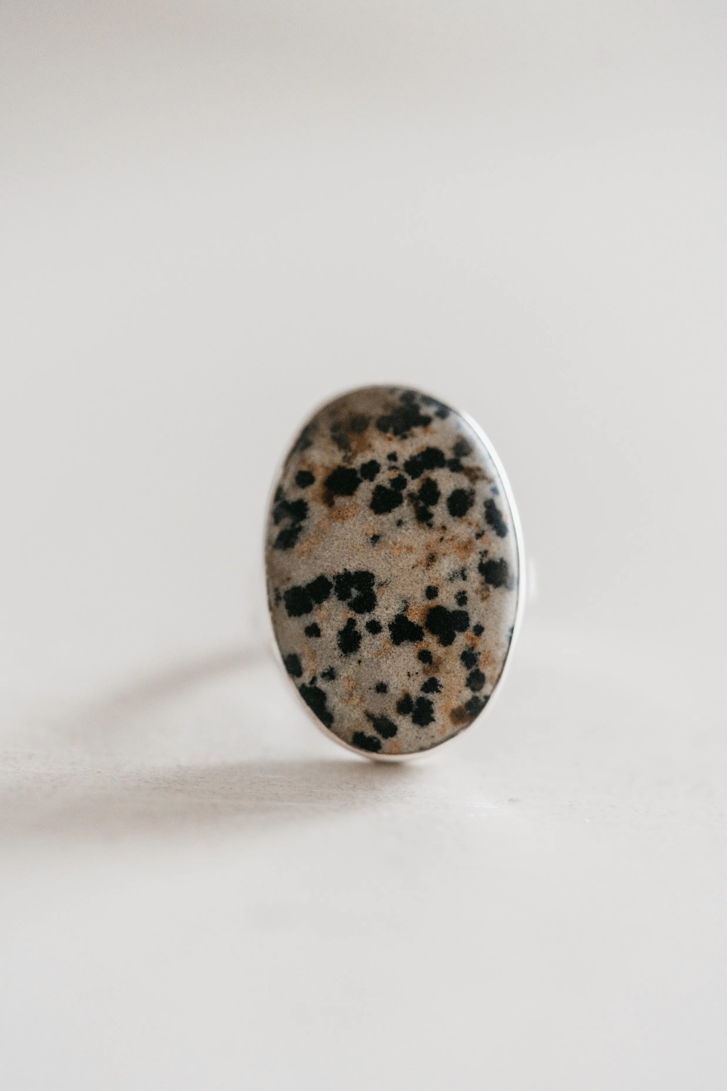 Norma Ring | Dalmatian Jasper sold by Goldie Lew product image thumbnail 4