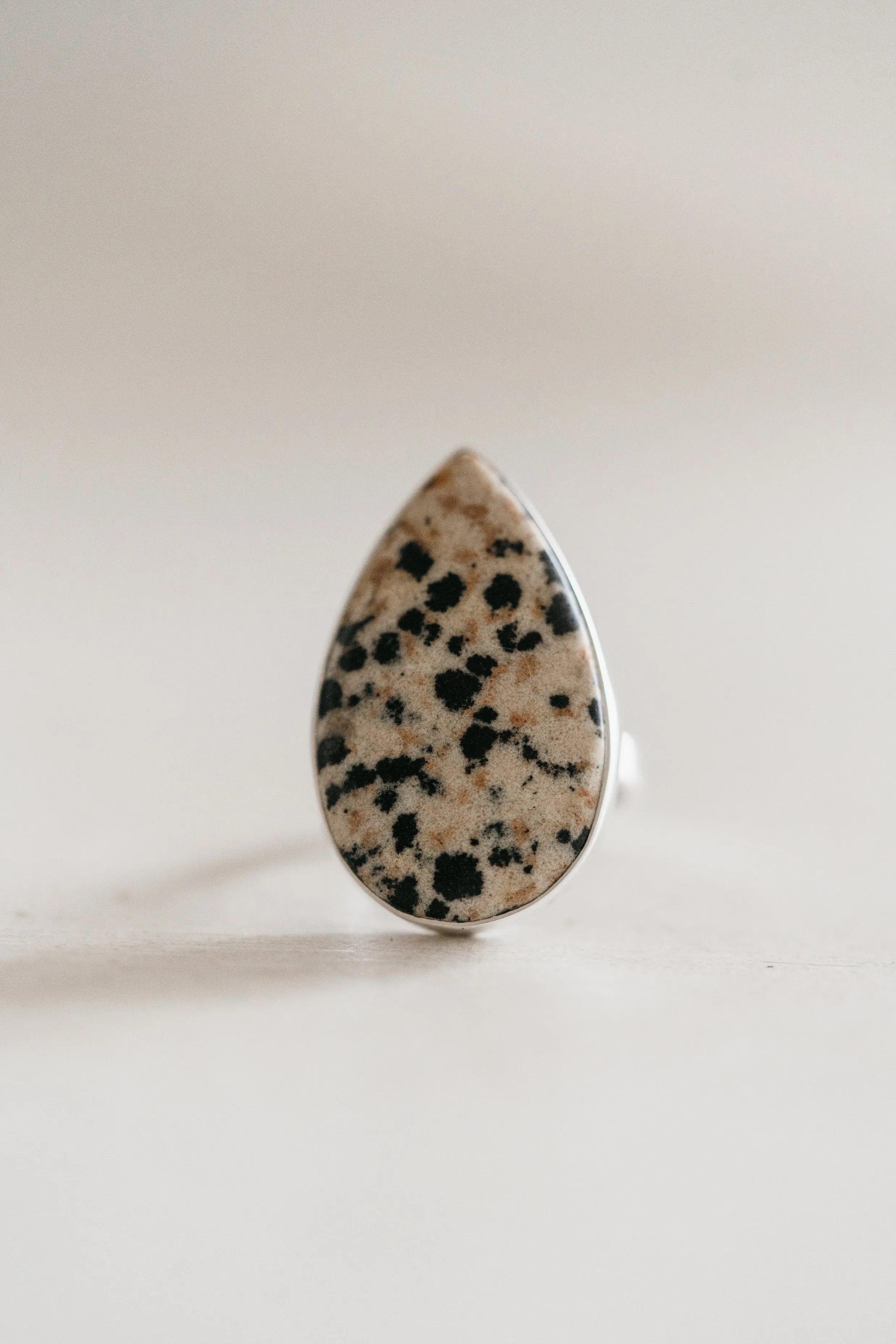 Norma Ring | Dalmatian Jasper sold by Goldie Lew product image thumbnail 3