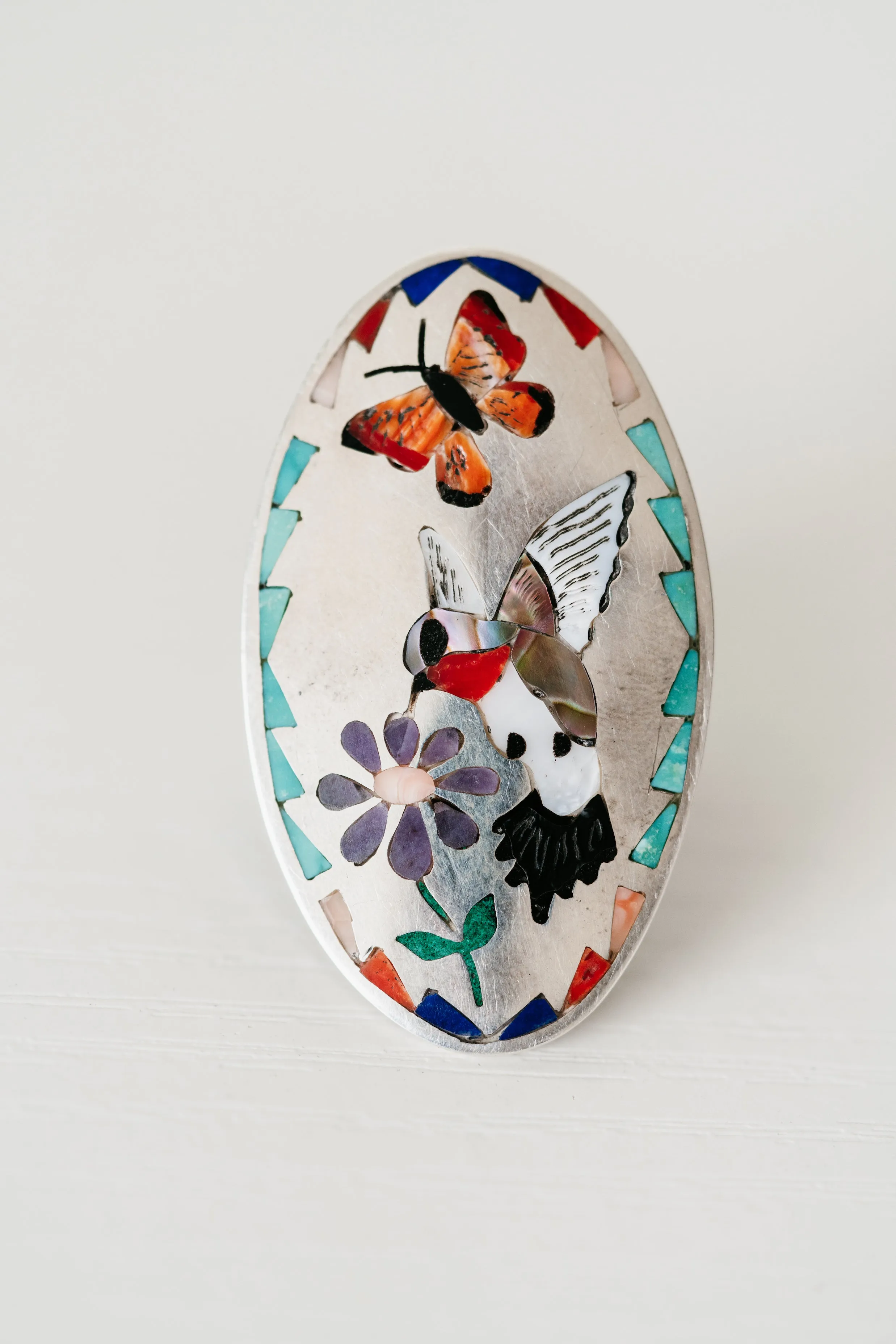 Hummingbird + Butterfly Ring sold by Goldie Lew