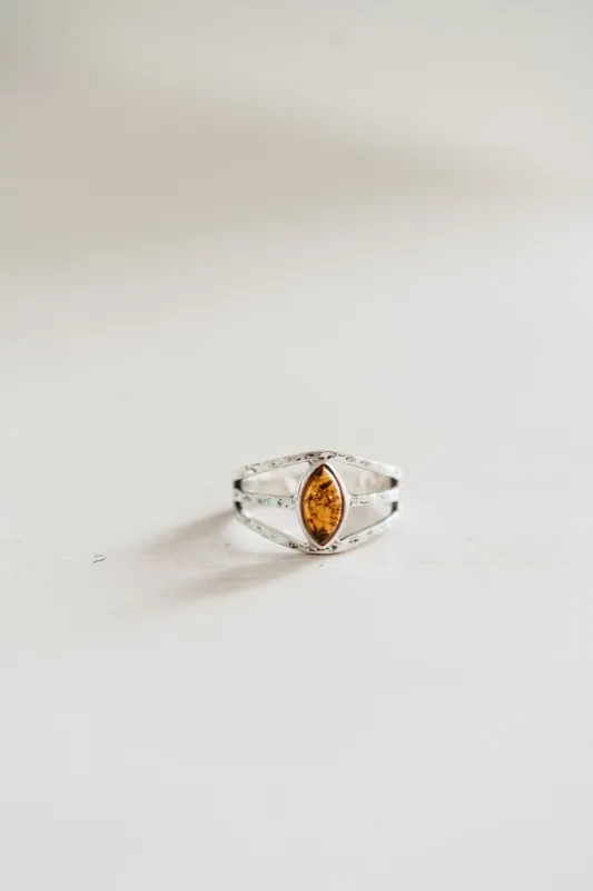 Marlow Ring | Amber - FINAL SALE sold by Goldie Lew