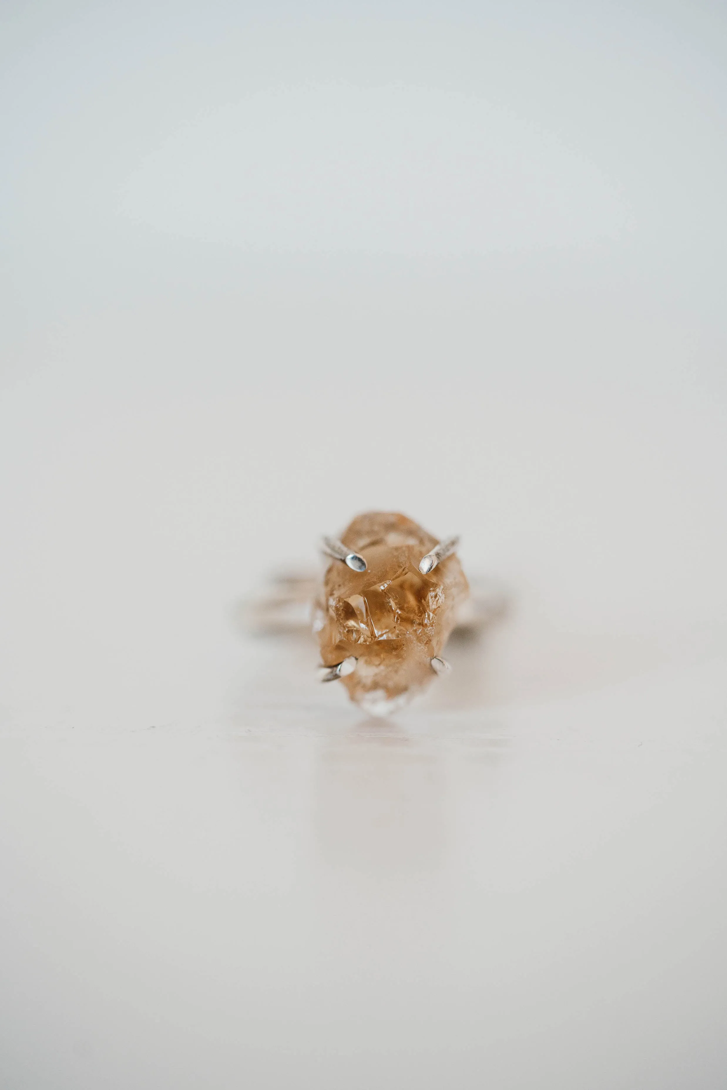 Eleanor Ring | Gold Citrine sold by Goldie Lew