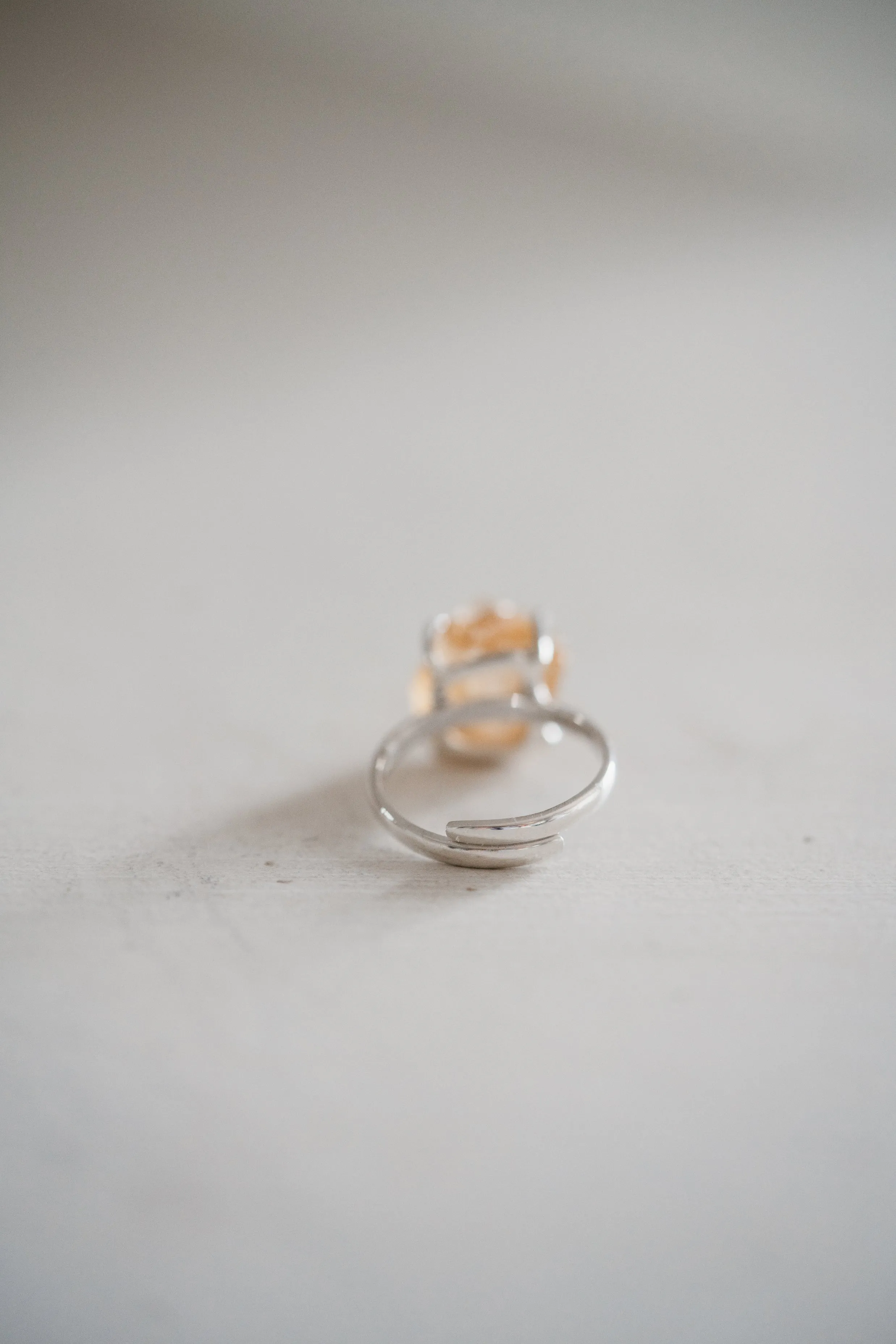 Eleanor Ring | Gold Citrine sold by Goldie Lew product image thumbnail 4