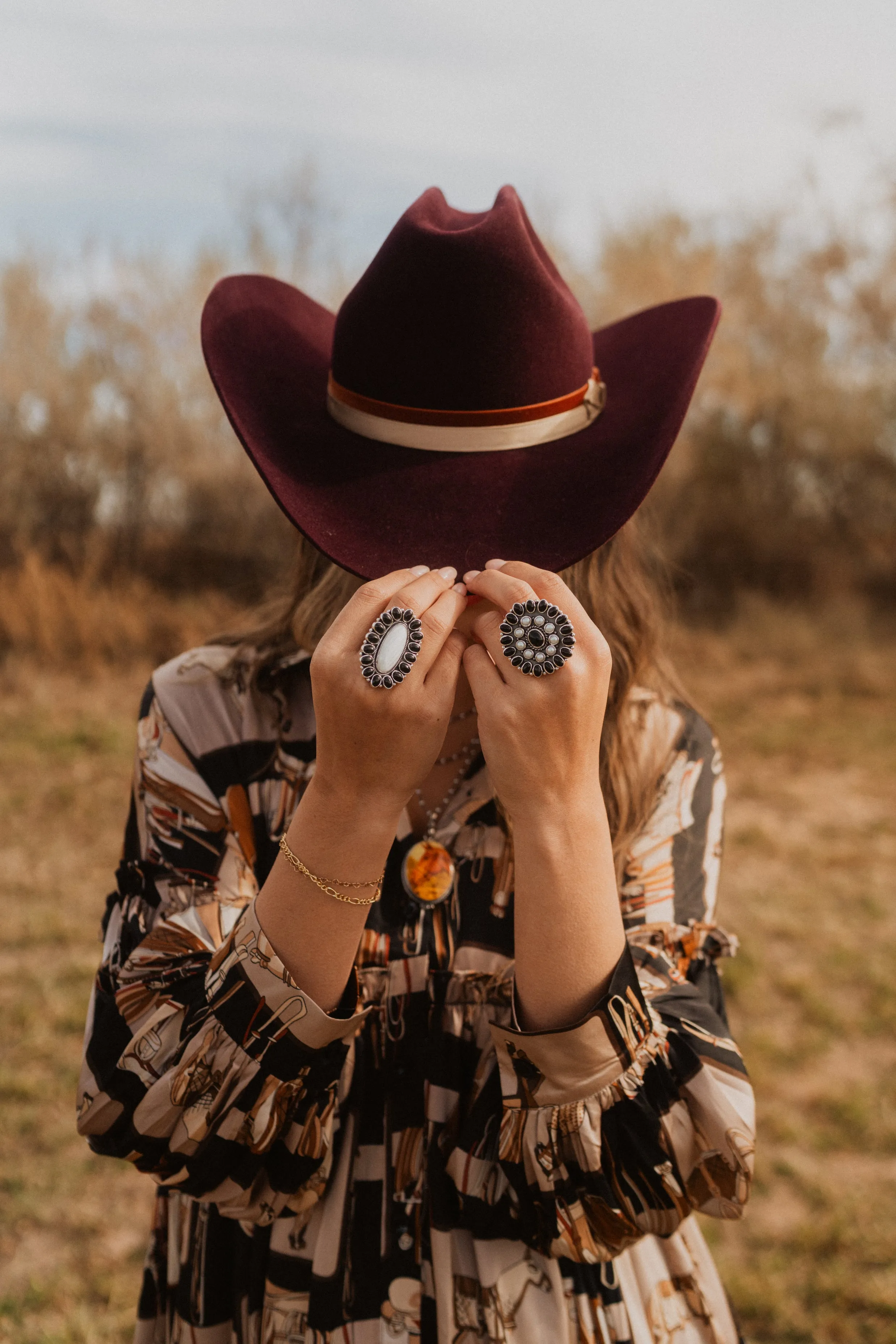 Sweet Darling Ring | Black Onyx + Pearl sold by Goldie Lew product image thumbnail 4