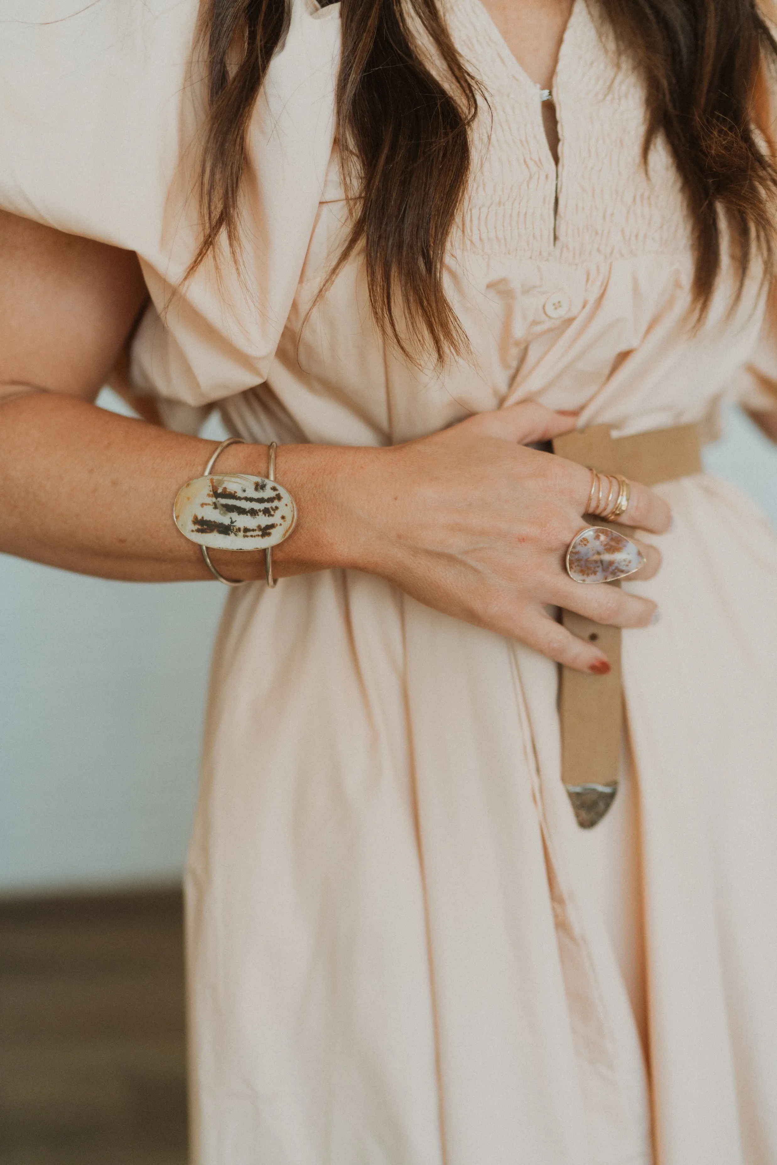 Kimberlee Cuff | Scenic Agate sold by Goldie Lew